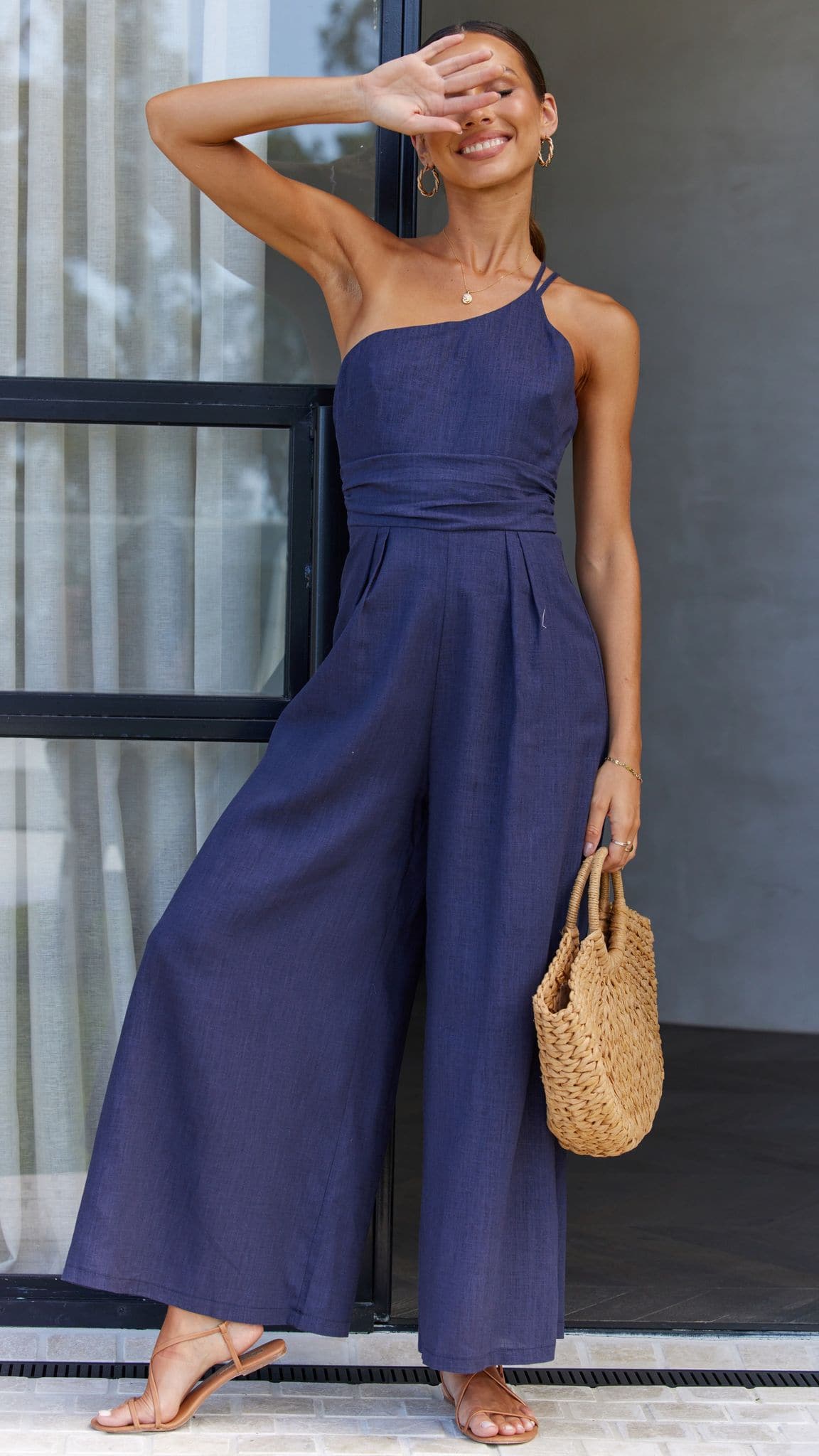 Kikodress - Samaya Jumpsuit - Navy