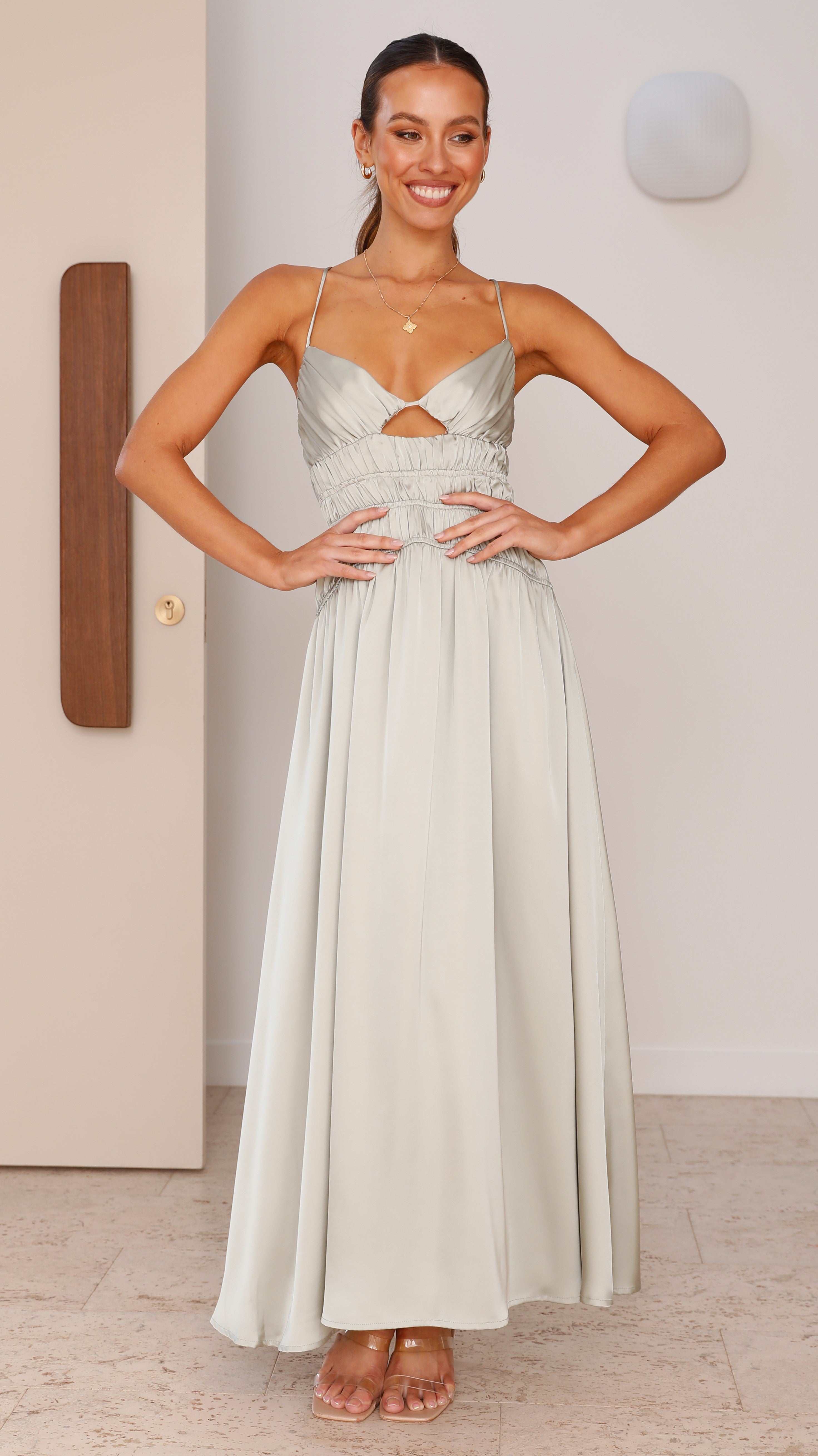 Kikodress - Elle Maxi Dress - Olive