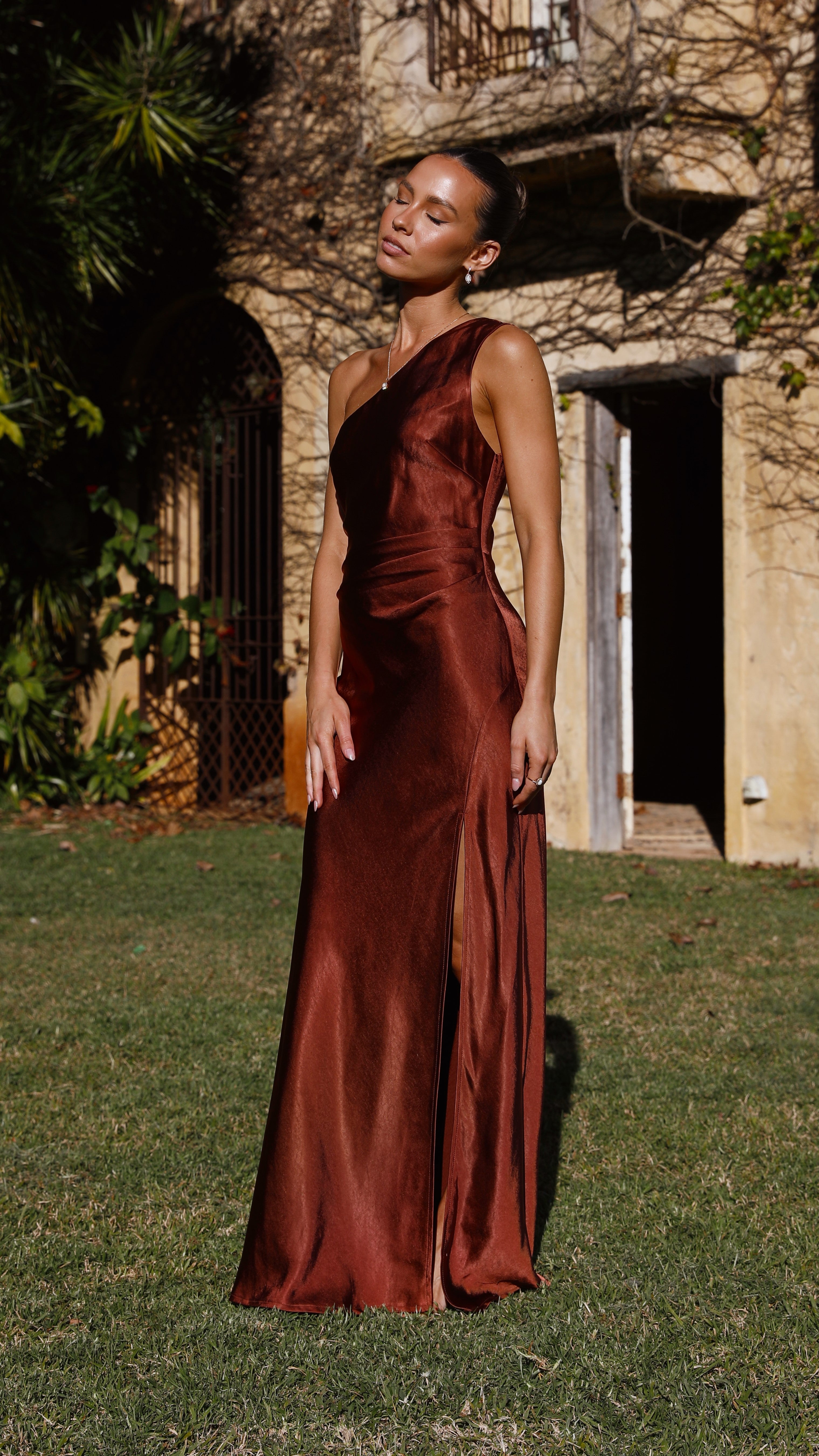 Kikodress - Victoria Maxi Dress - Rust