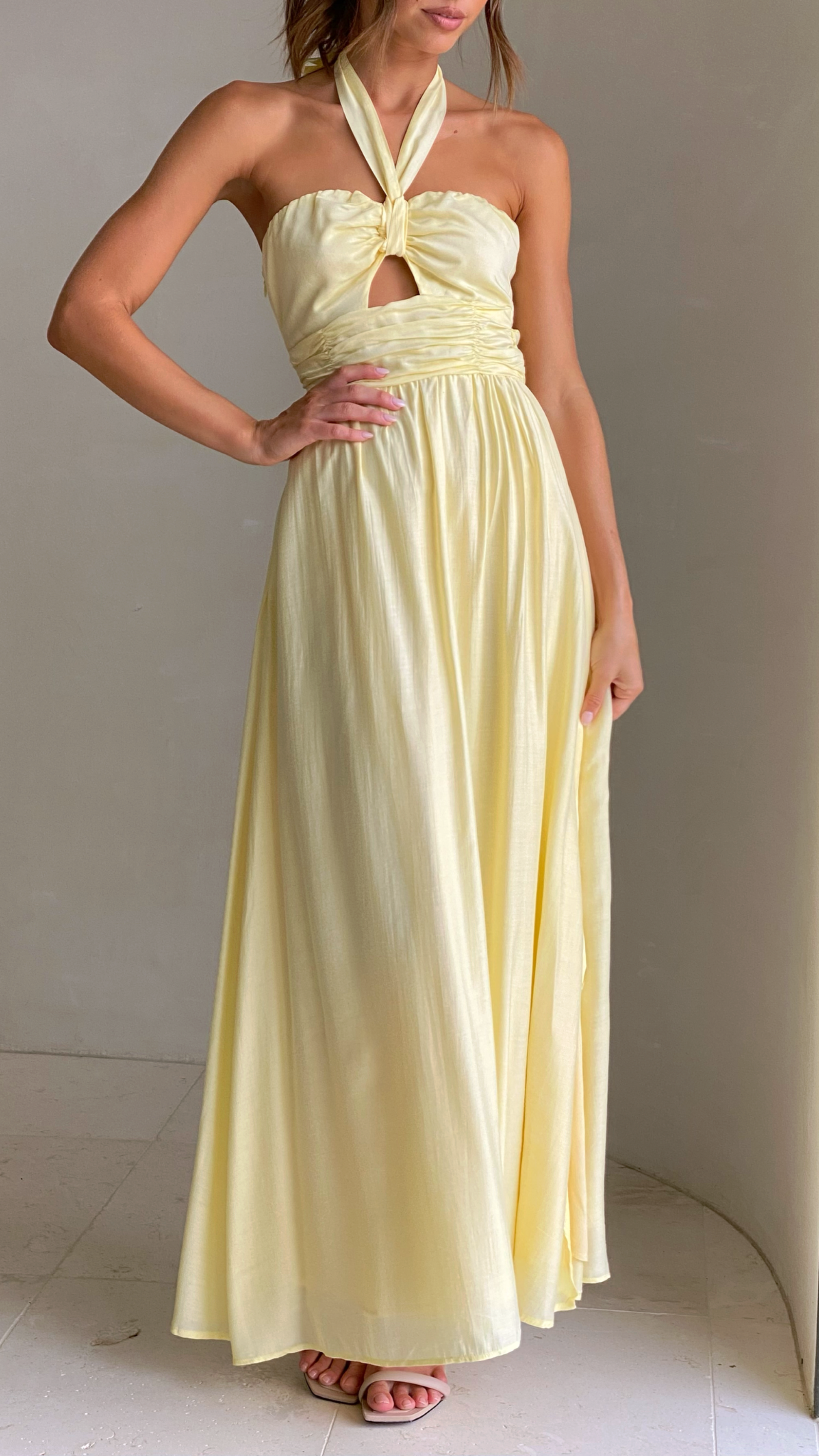 Kikodress - Cartia Maxi Dress - Yellow