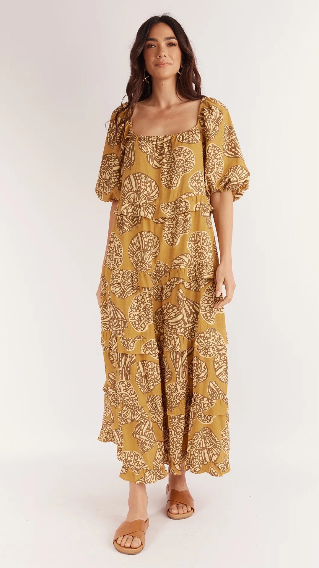 Kikodress - Joelle Maxi Dress - Sea Change Print