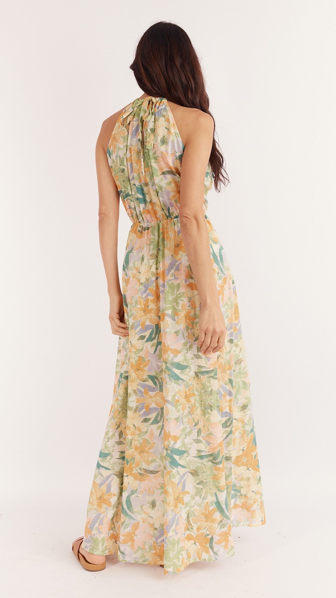 Kikodress - Micah Maxi Dress - Wildflowers Print