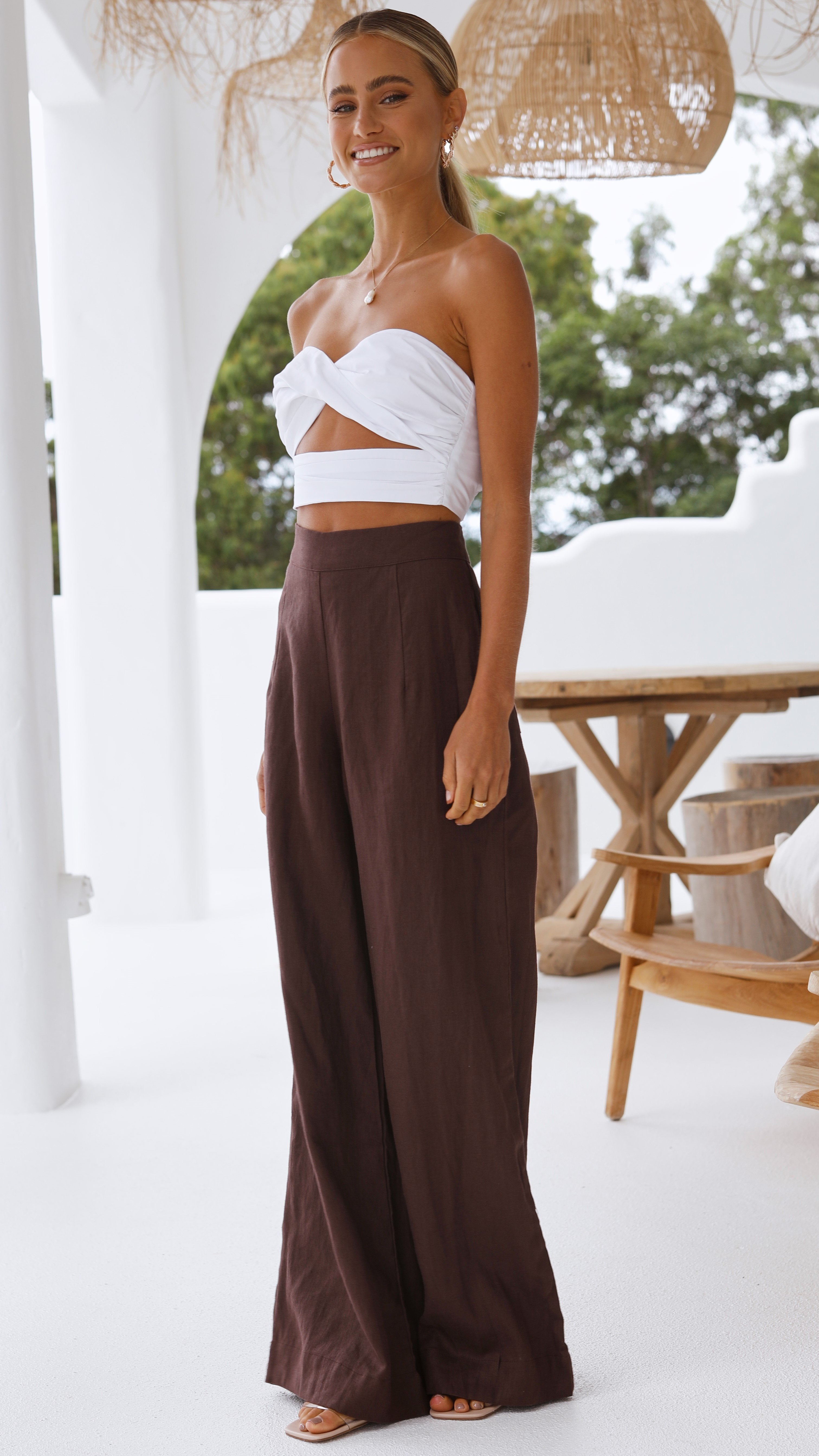 Kikodress - Karah Pants - Chocolate
