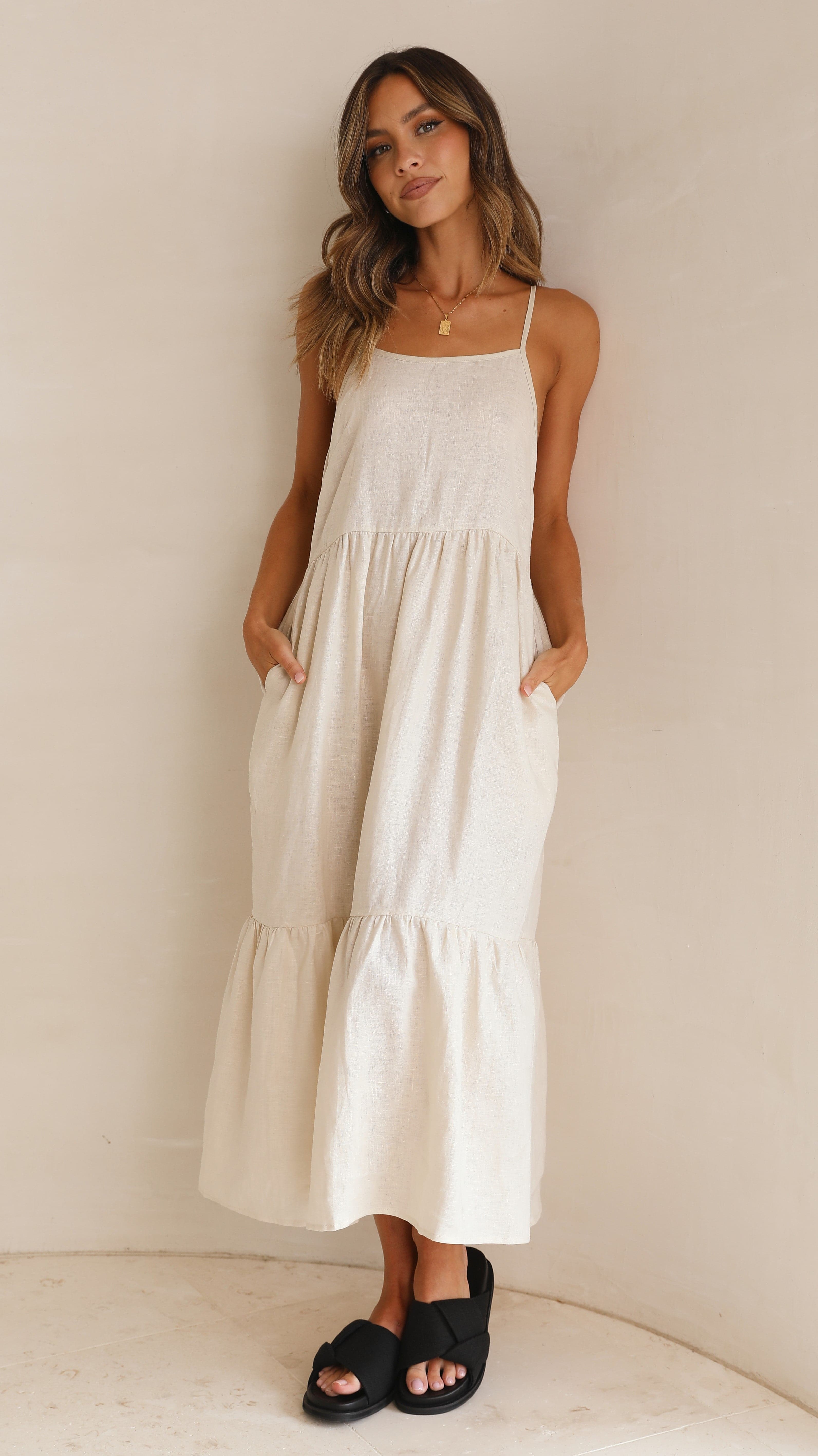 Kikodress - Nico Maxi Dress - Natural