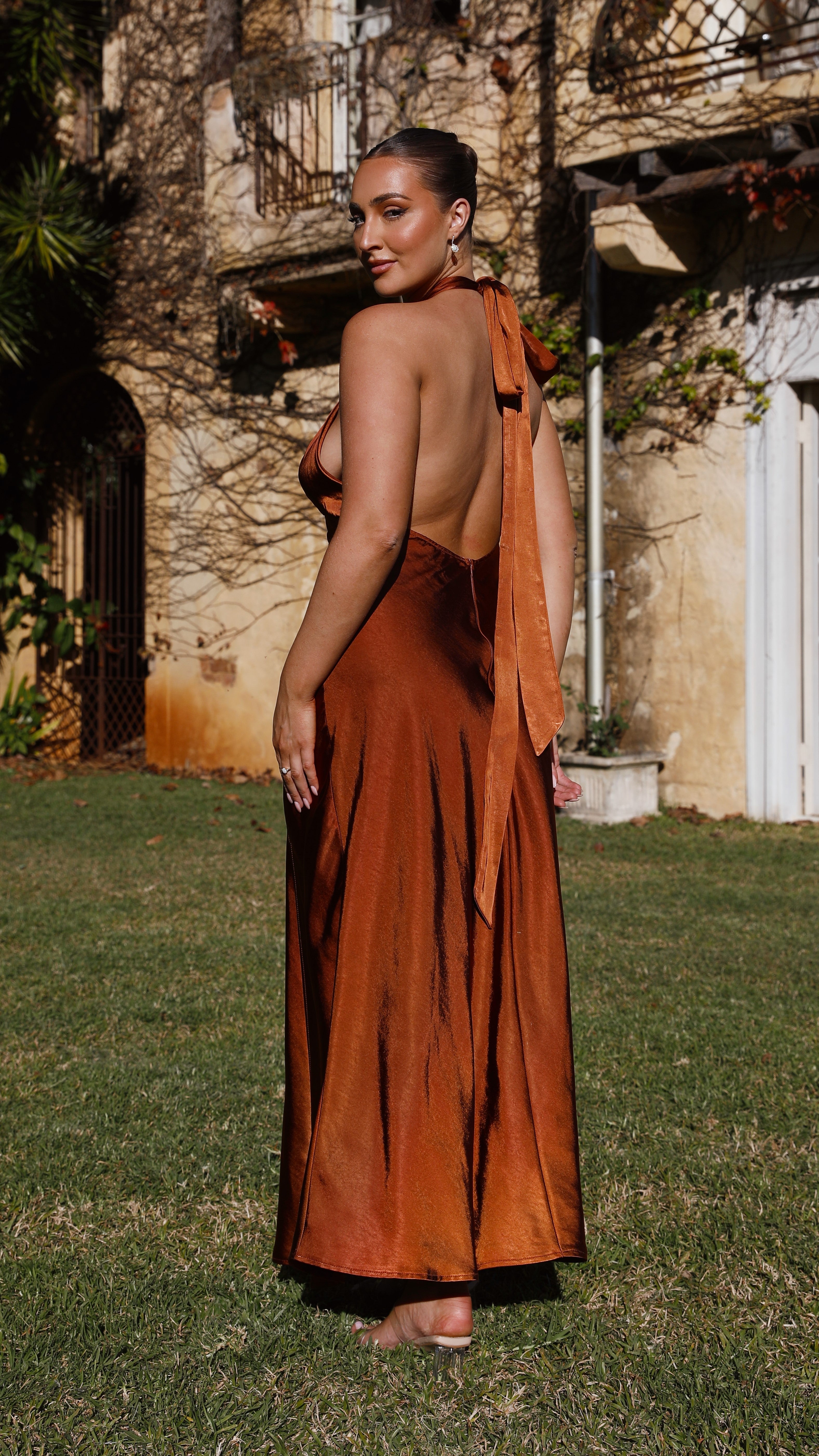 Kikodress - Amalia Maxi Dress - Rust