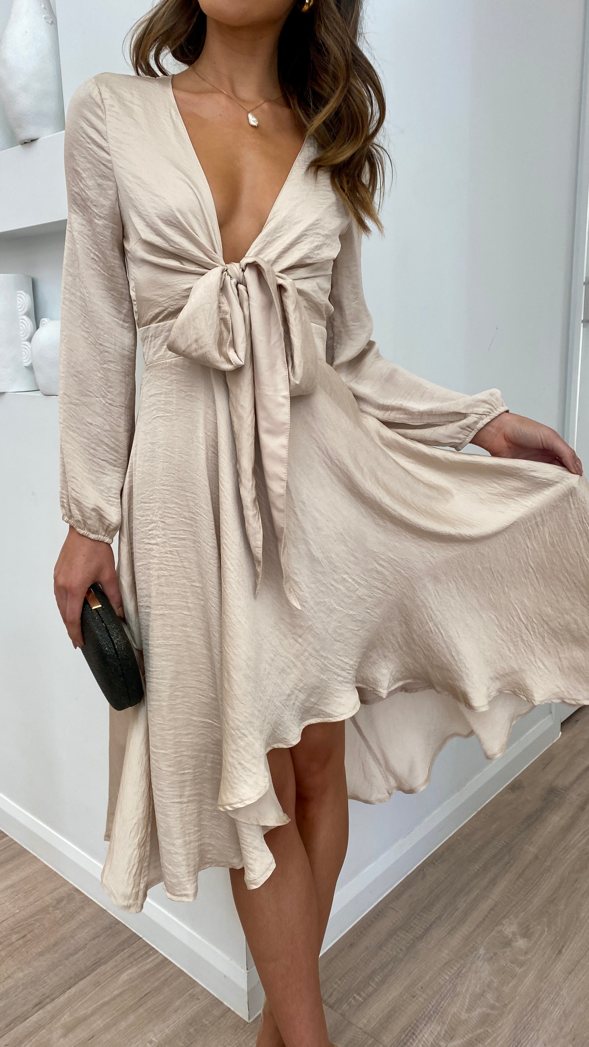 Kikodress - Starry Nights Dress - Champagne