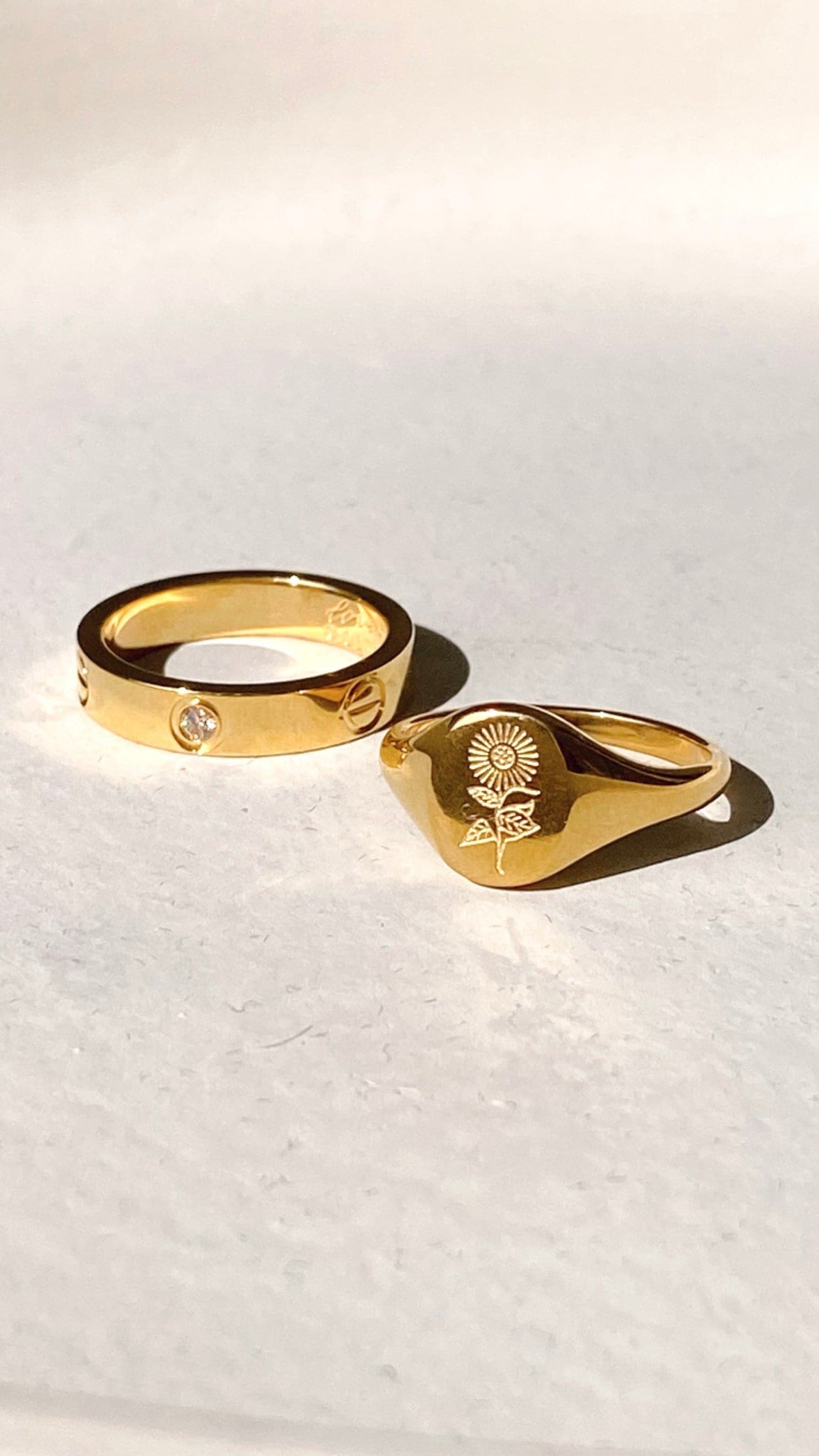 Kikodress - Essential Band Ring - Gold