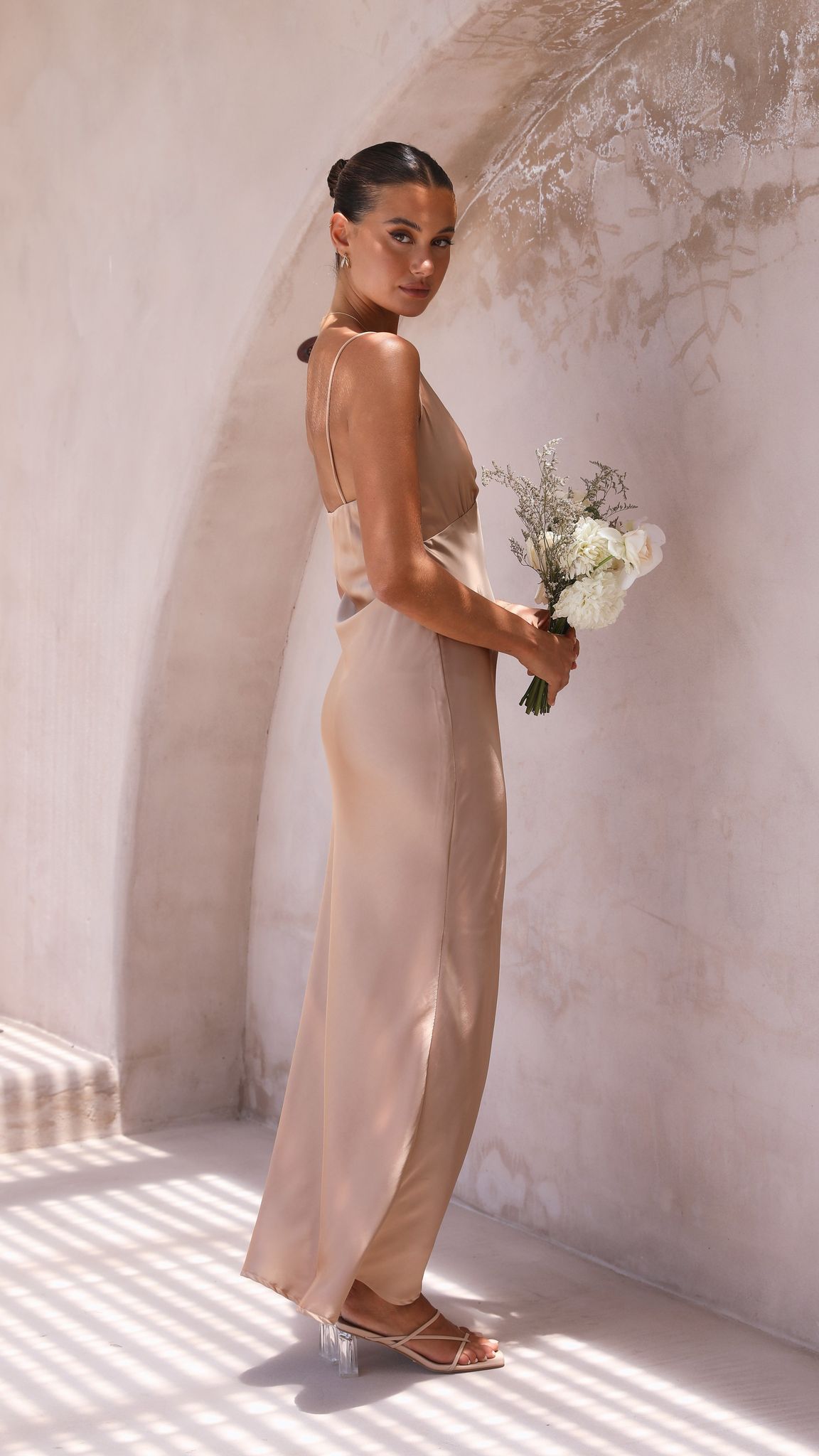 Kikodress - Ziah Maxi Dress - Latte