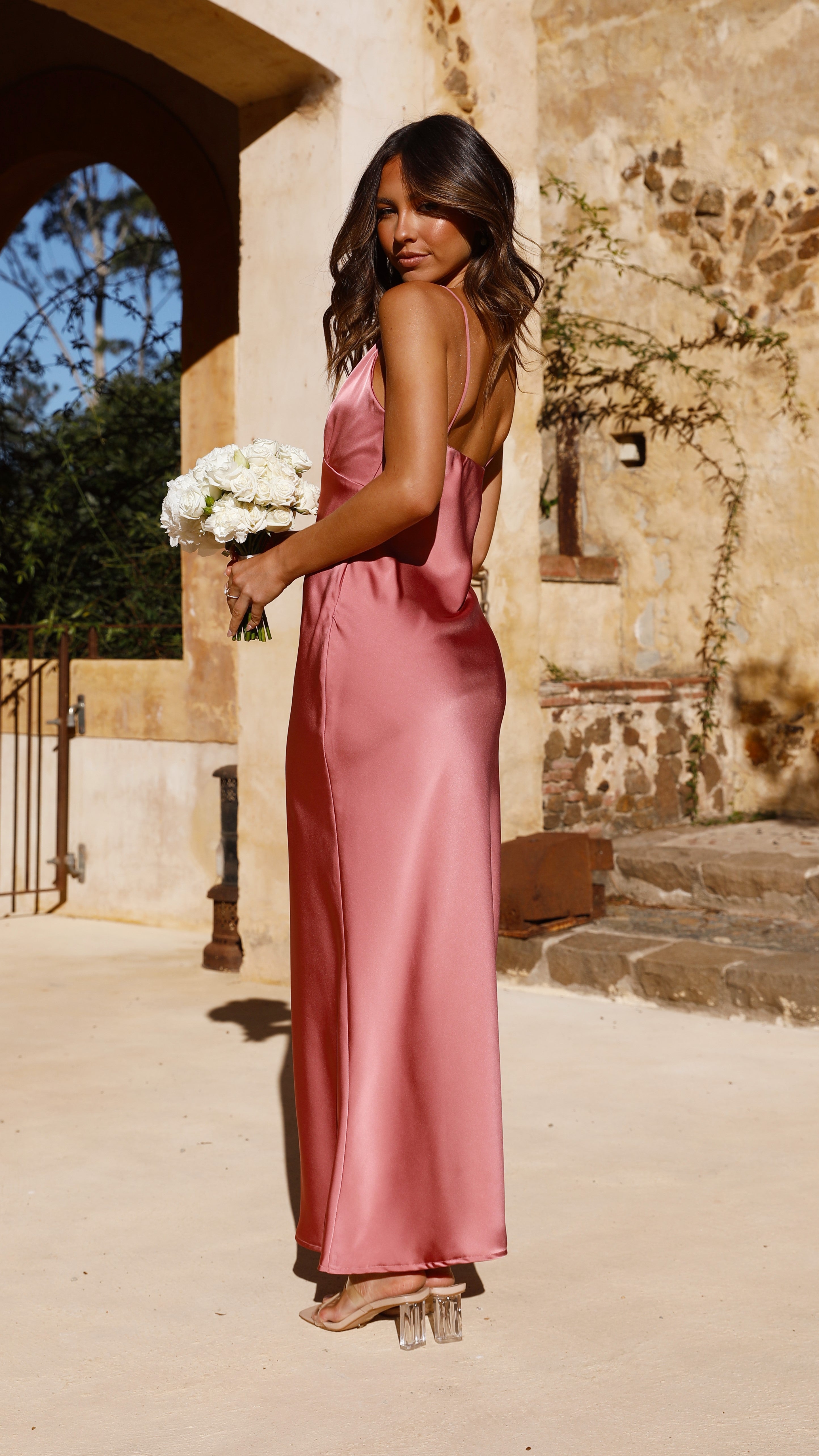 Kikodress - Ziah Maxi Dress - Baked Rose