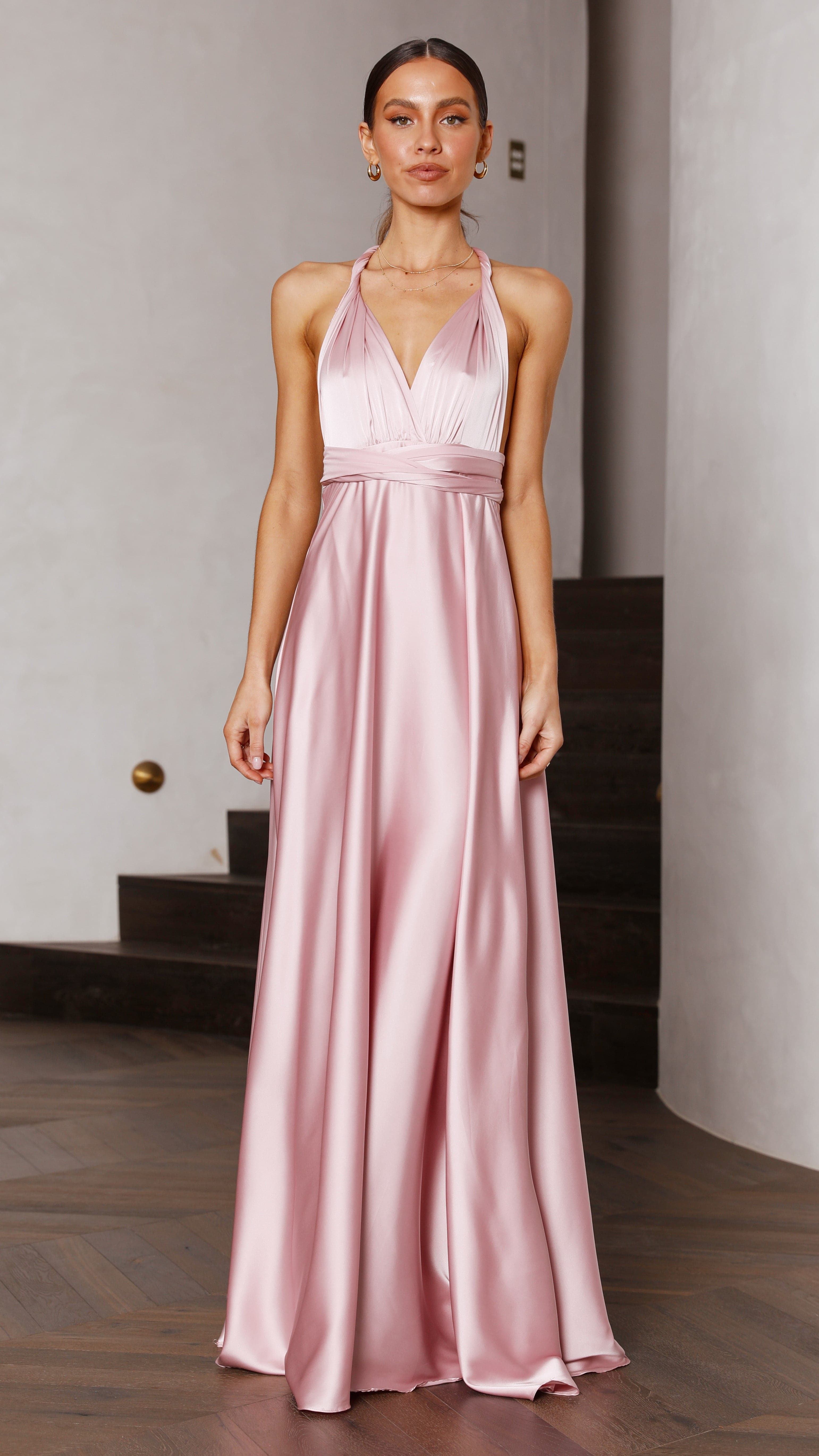 Kikodress - Bella Maxi Dress - Blush