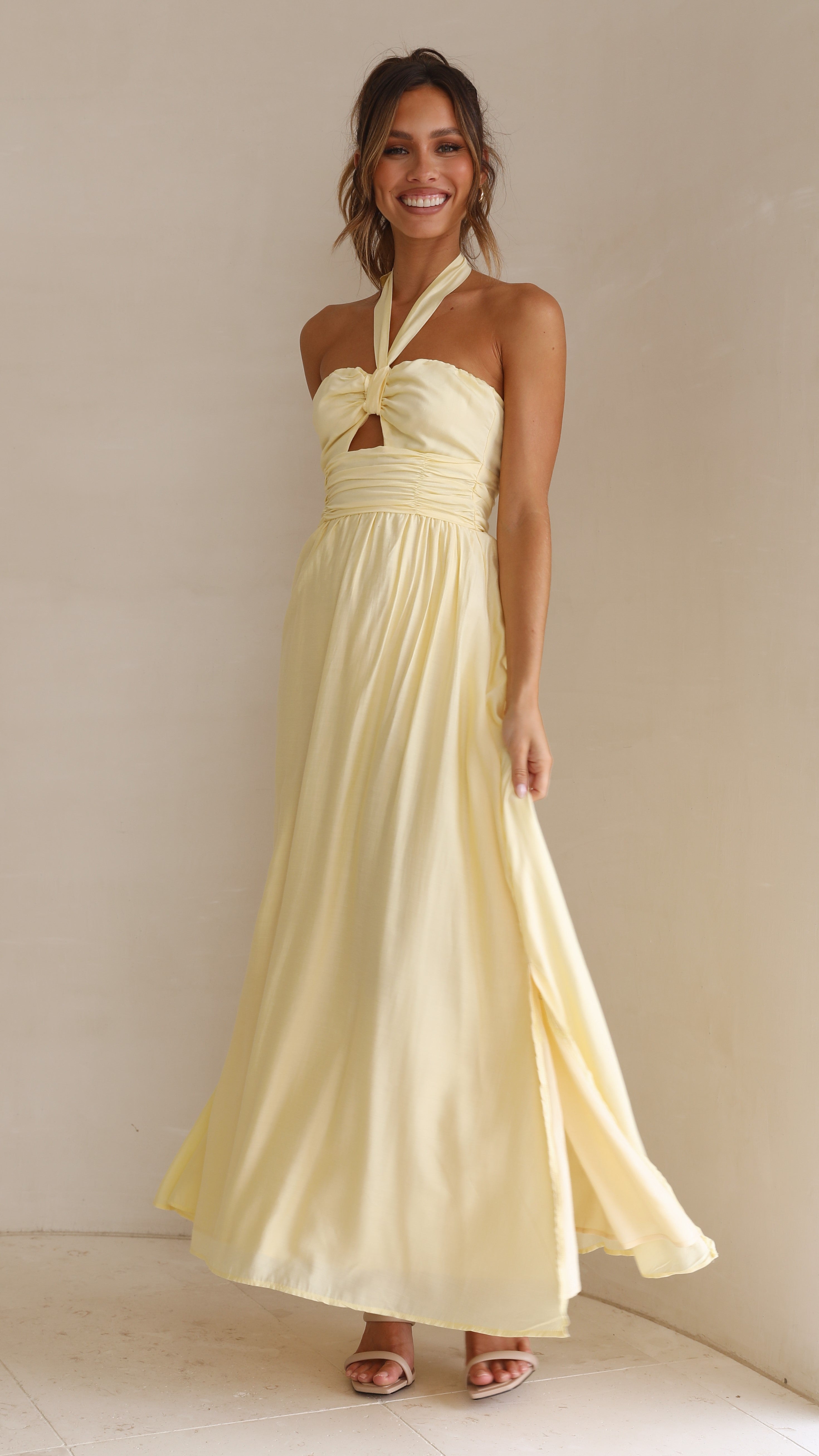 Kikodress - Cartia Maxi Dress - Yellow