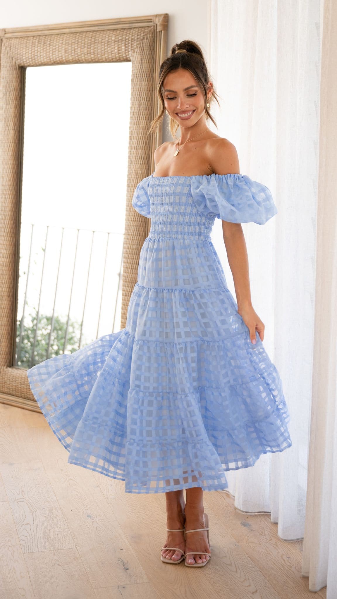 Kikodress - Deemi Maxi Dress - Blue