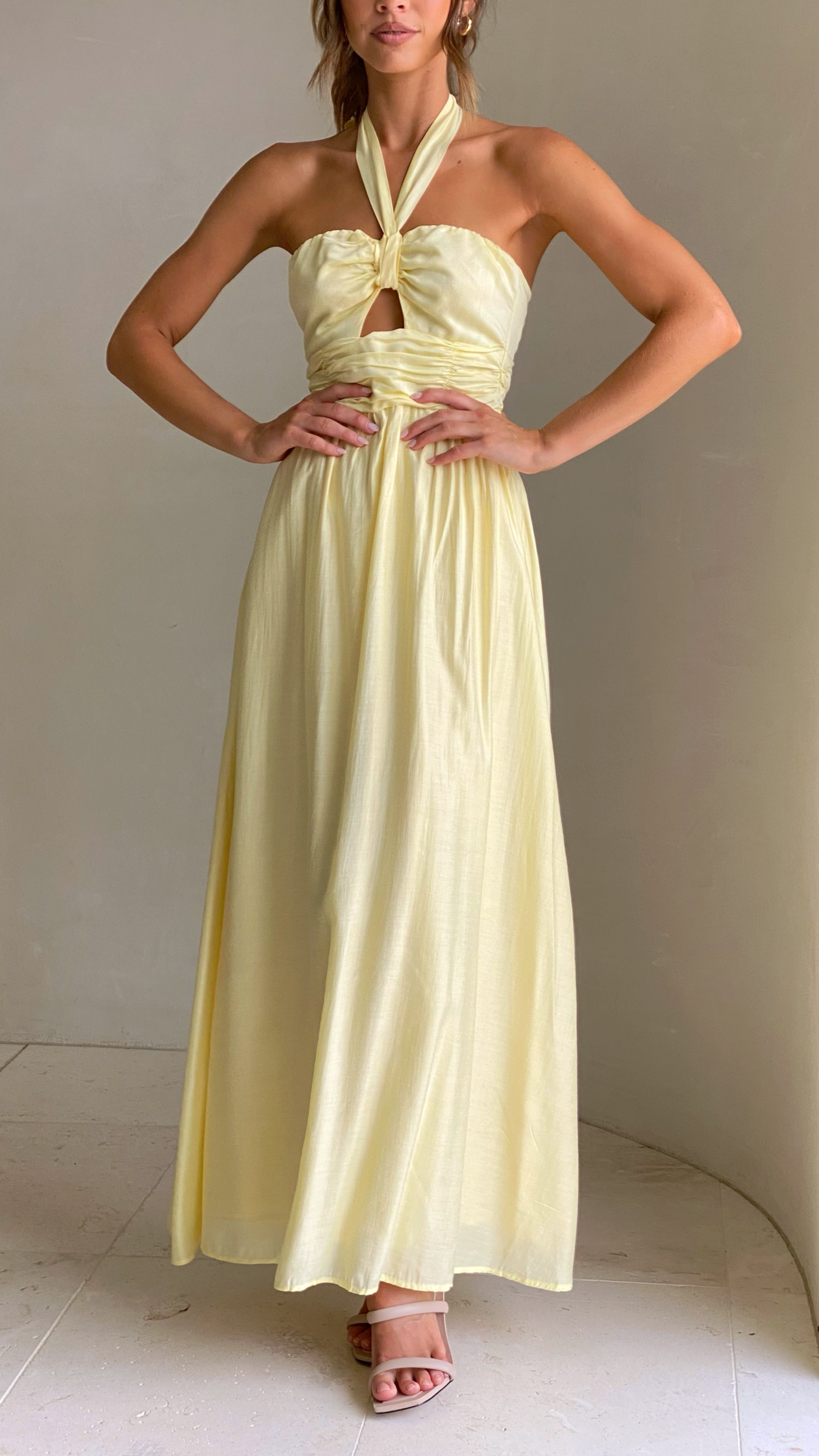 Kikodress - Cartia Maxi Dress - Yellow