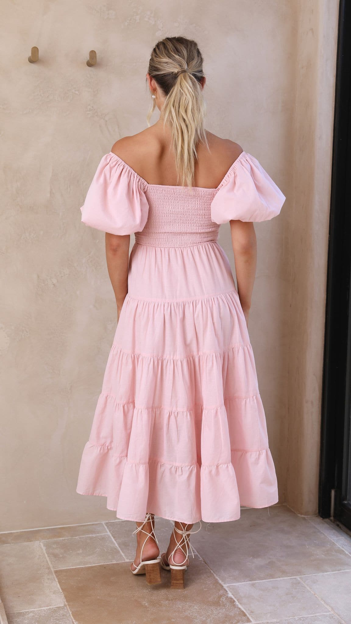 Kikodress - Chyna Midi Dress - Blush