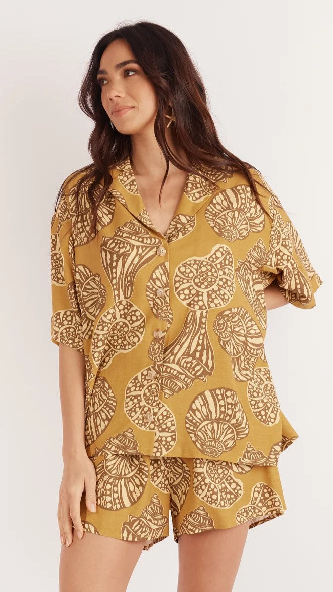 Kikodress - Lennox Shorts - Sea Change Print