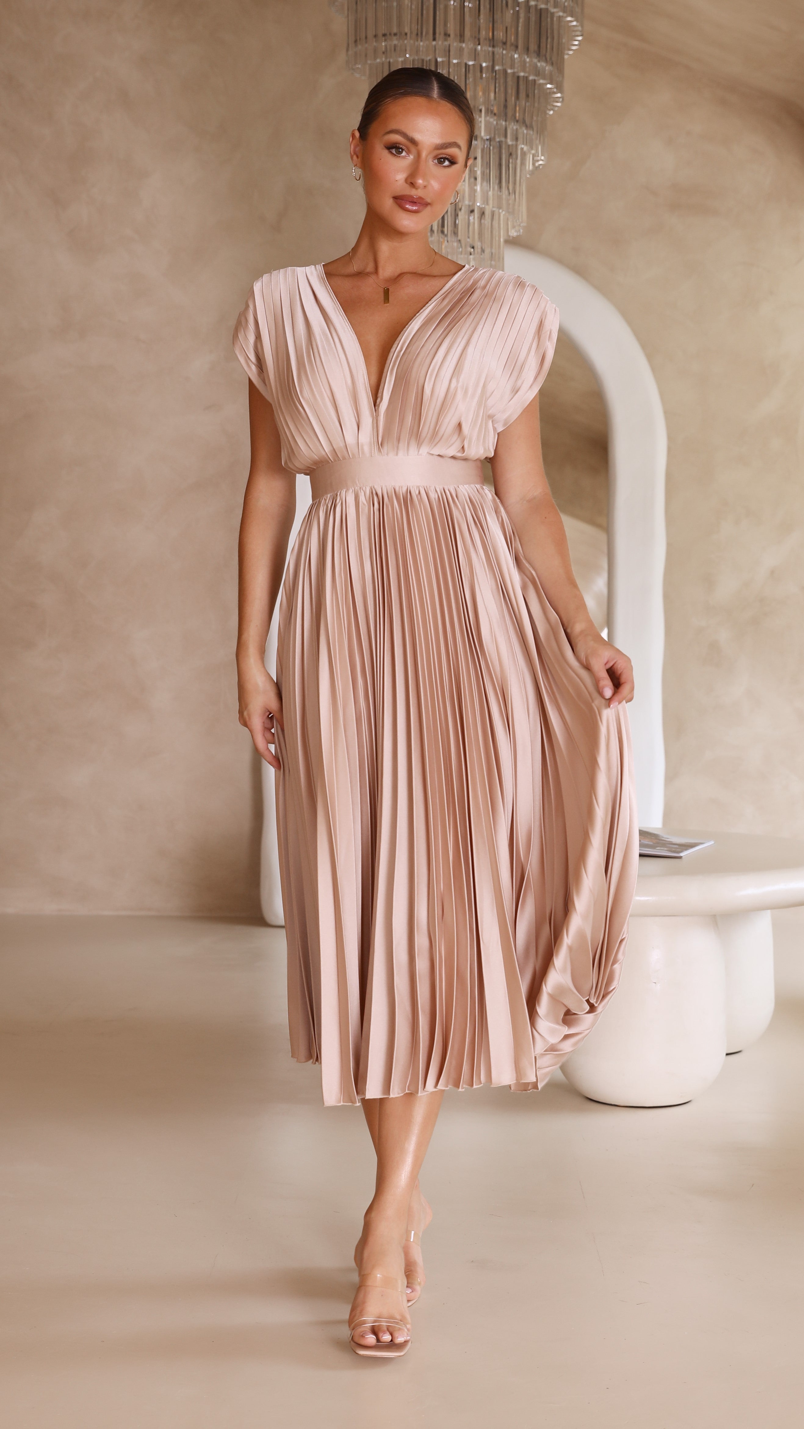 Kikodress - Gina Maxi Dress - Champagne