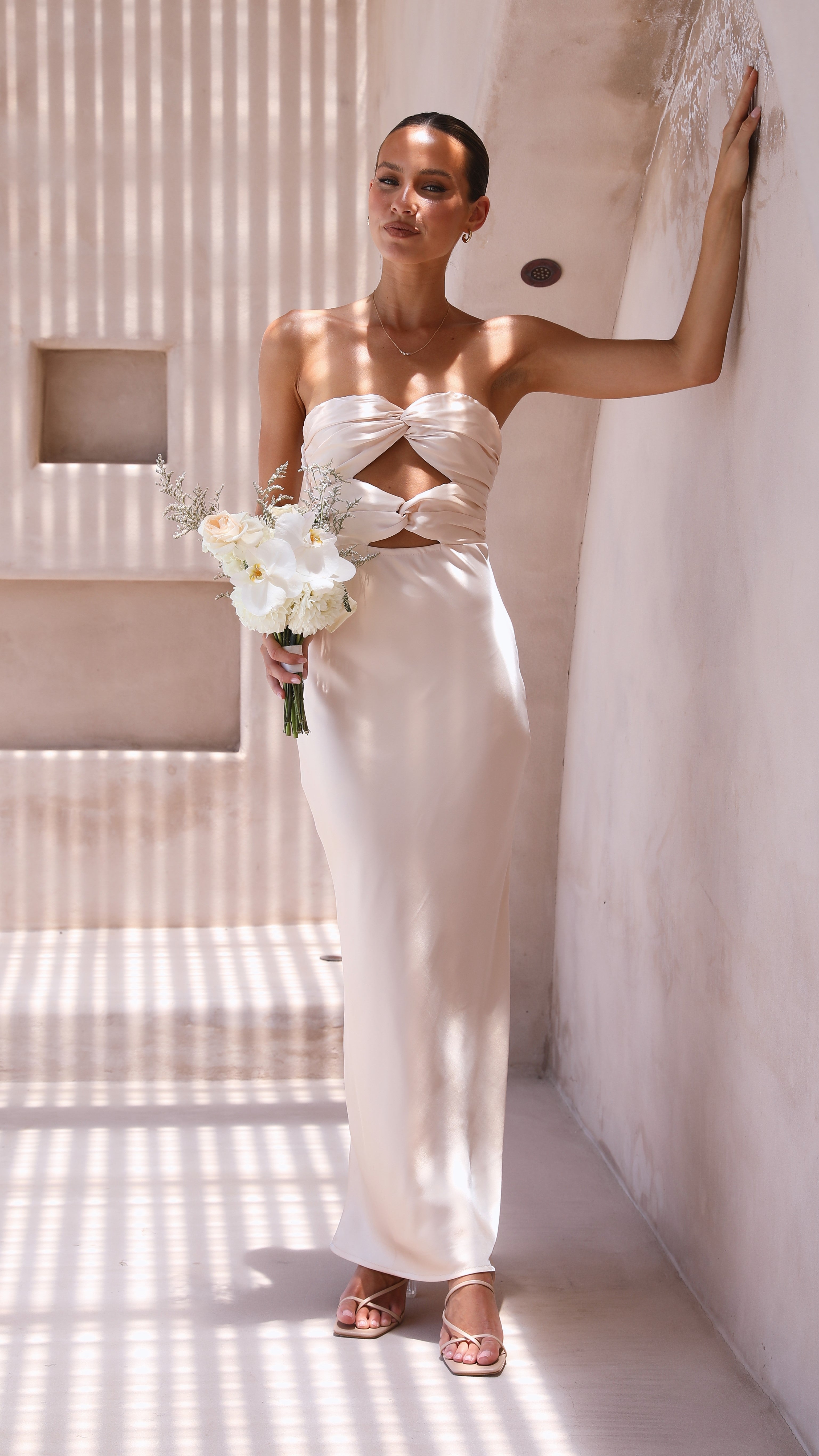 Kikodress - Izy Maxi Dress - Champagne