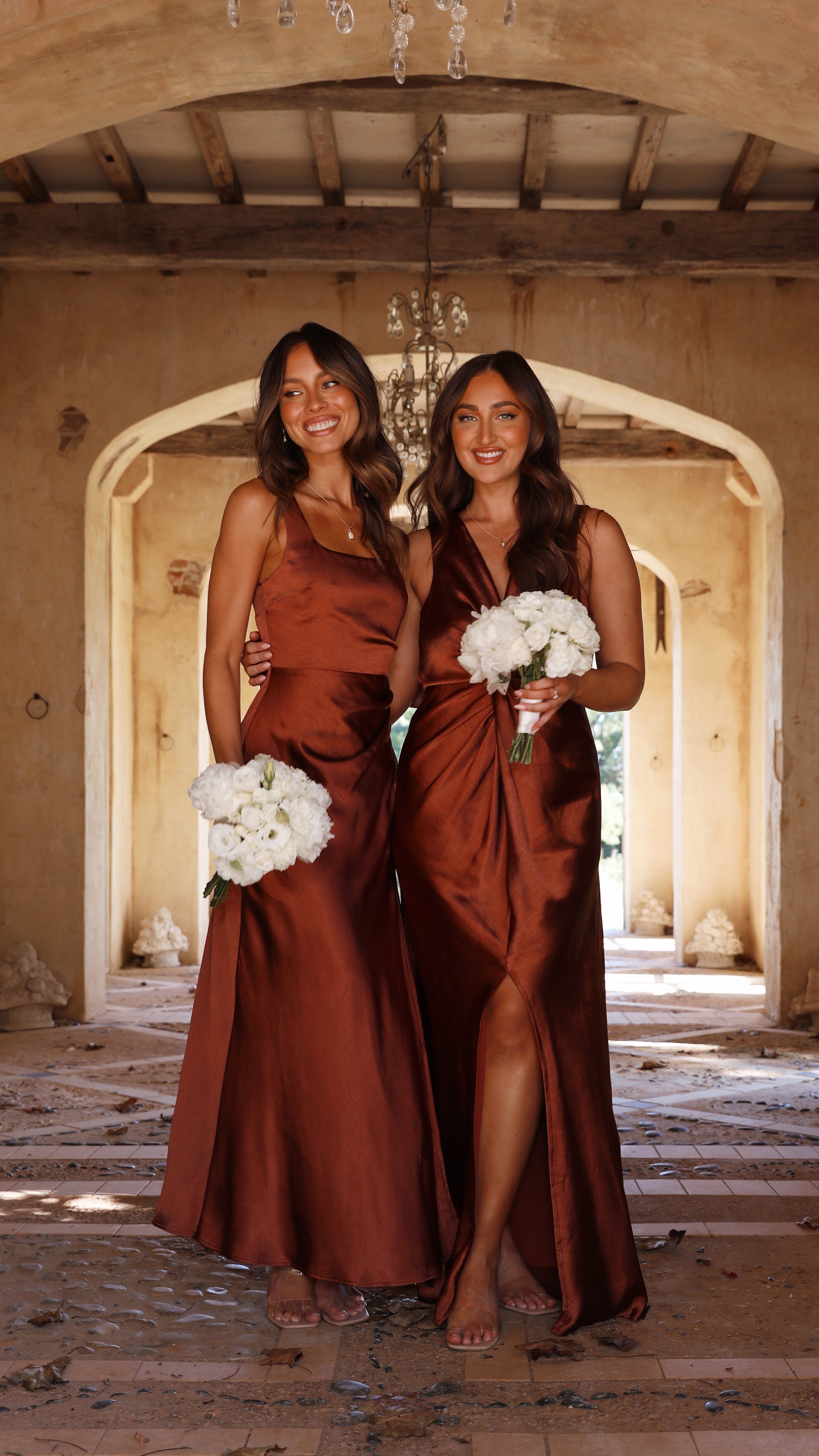 Kikodress - Lucia Maxi Dress - Rust