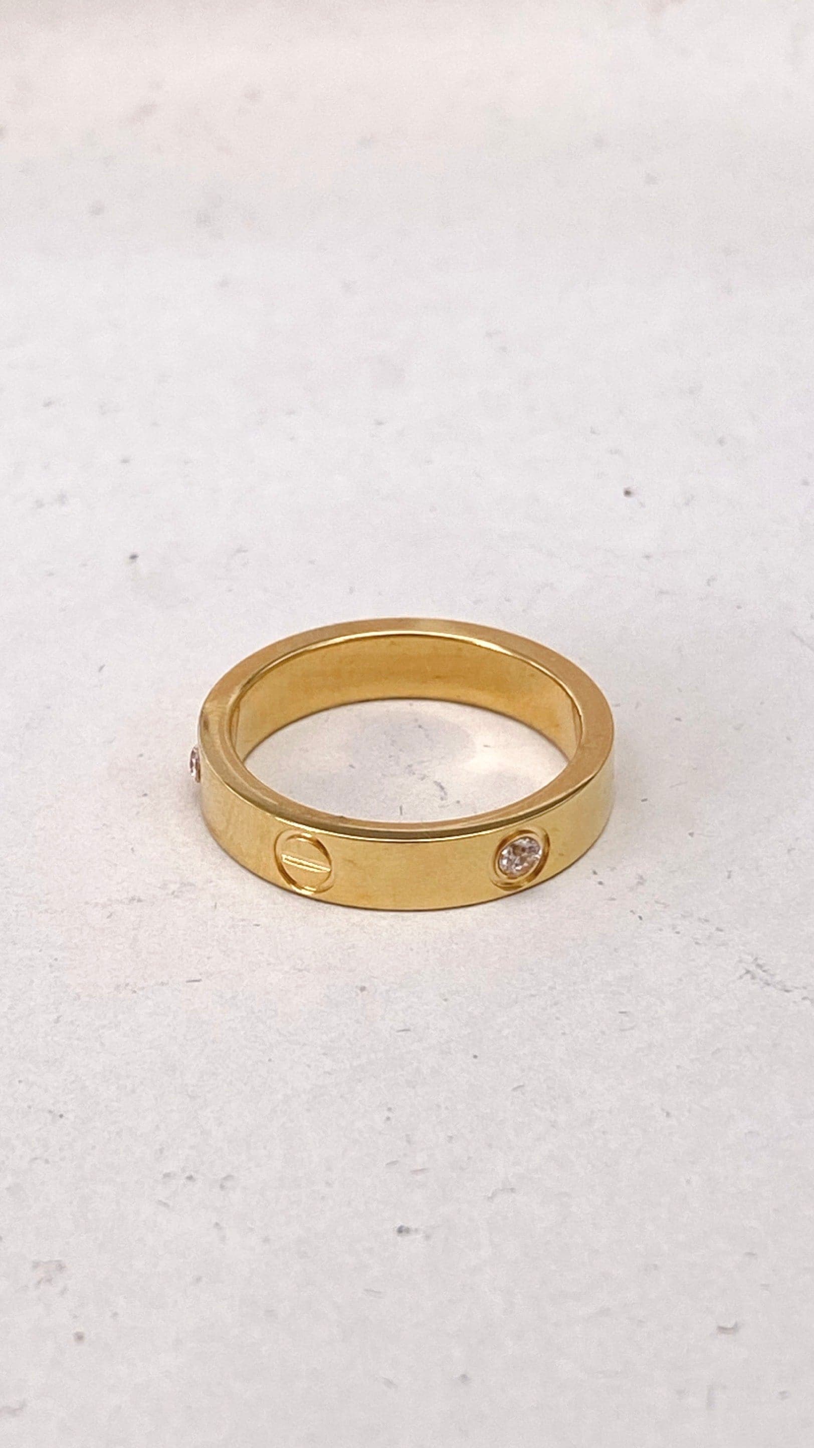 Kikodress - Essential Band Ring - Gold