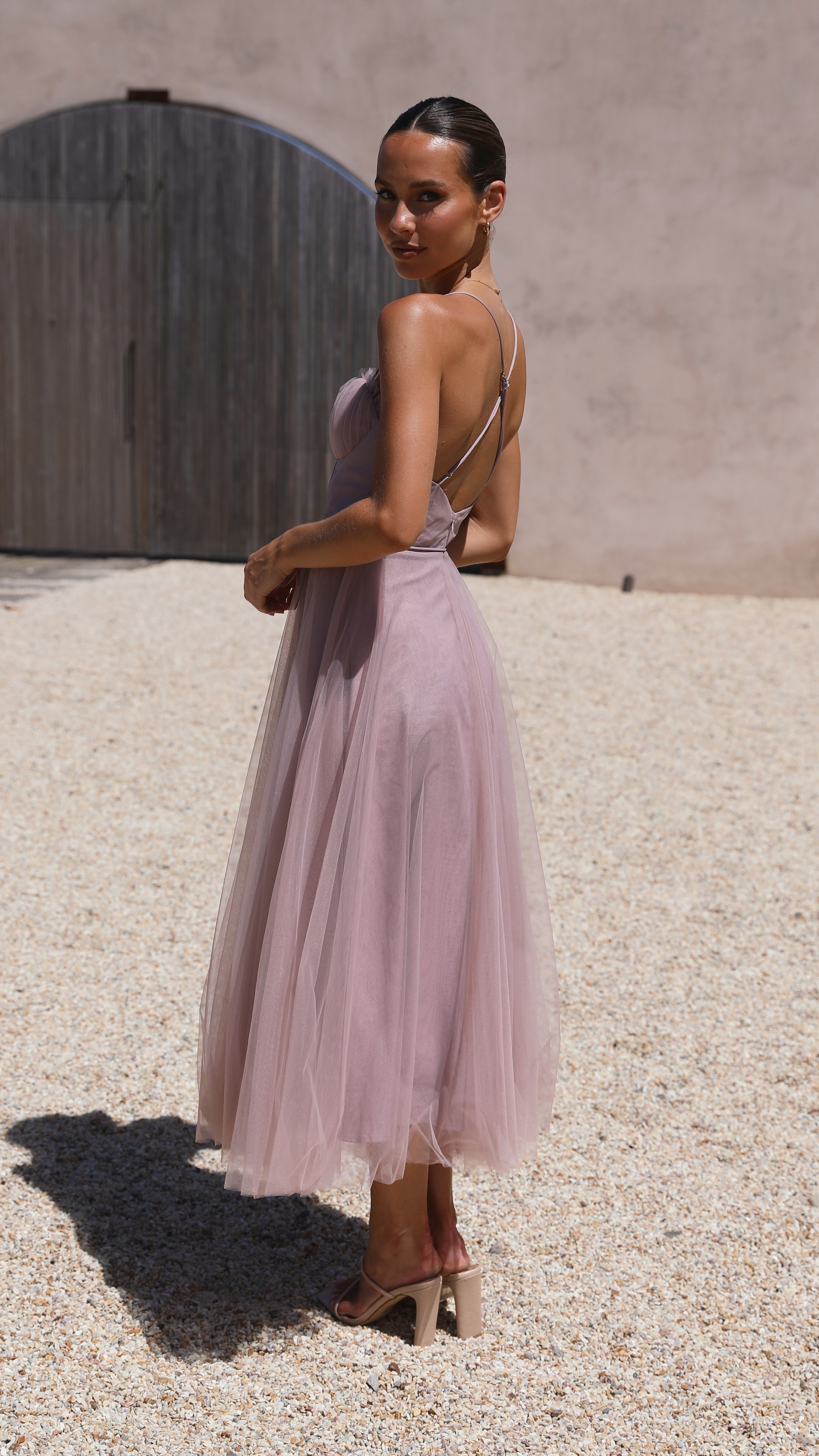 Kikodress - Diana Midi Dress - Pink