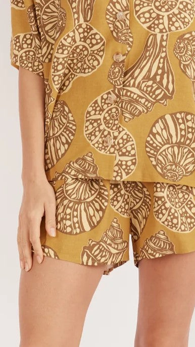 Kikodress - Lennox Shorts - Sea Change Print