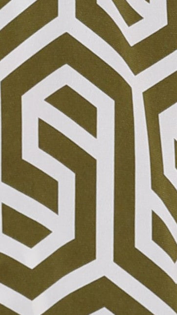 Kikodress - Lexus Crop Top - Olive Geo