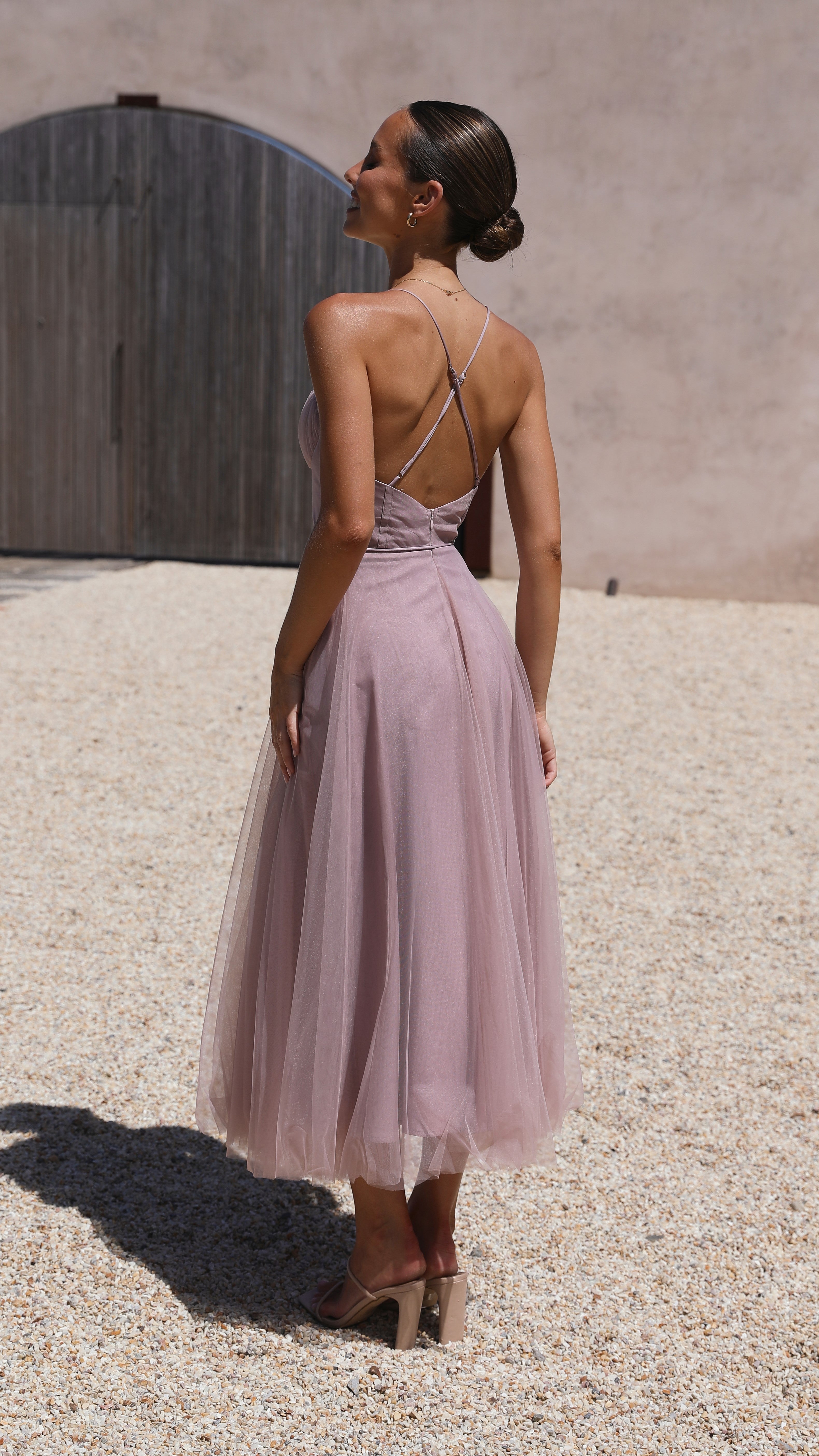 Kikodress - Diana Midi Dress - Pink