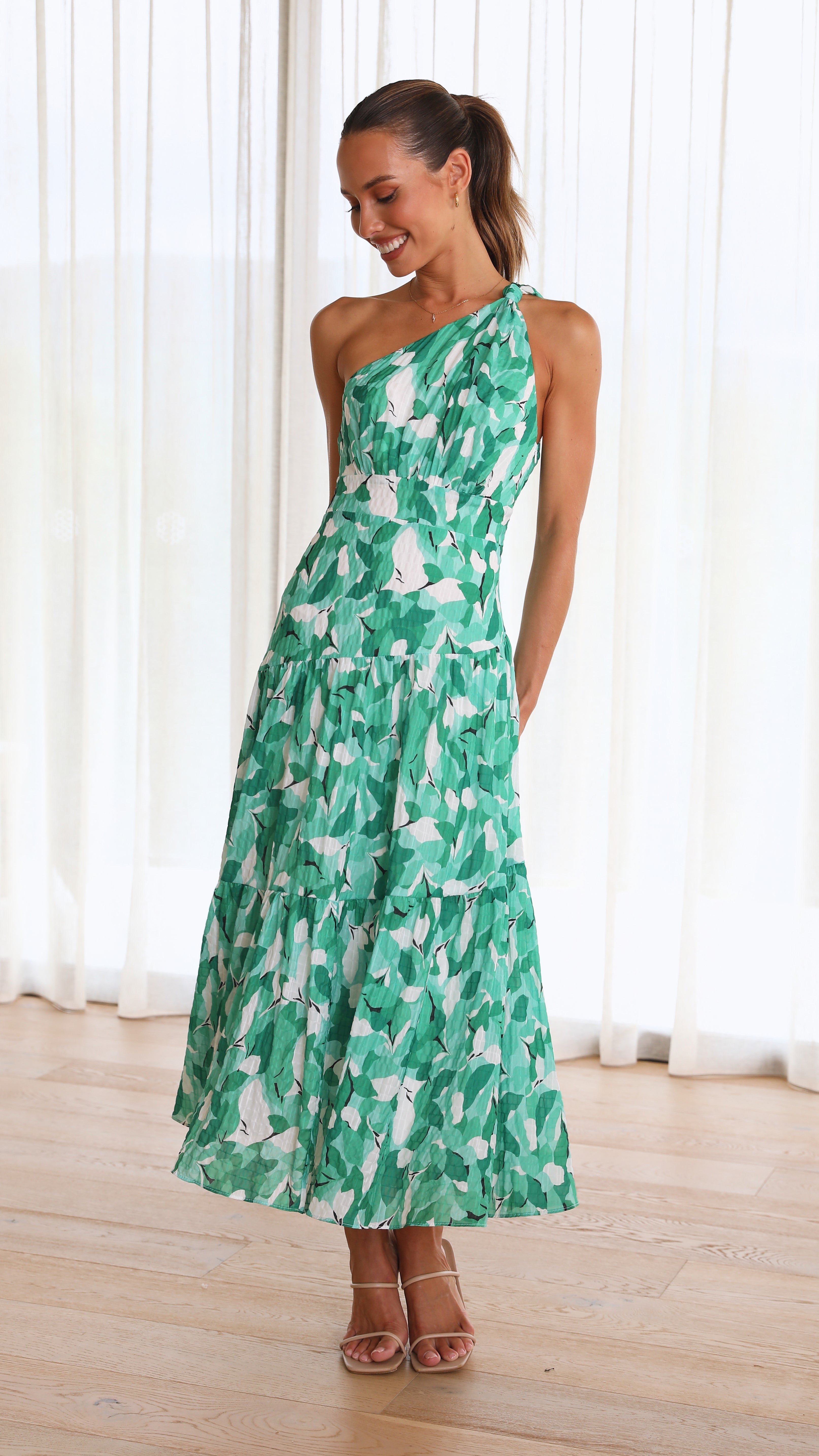 Kikodress - Jayma Maxi Dress - Green Multi