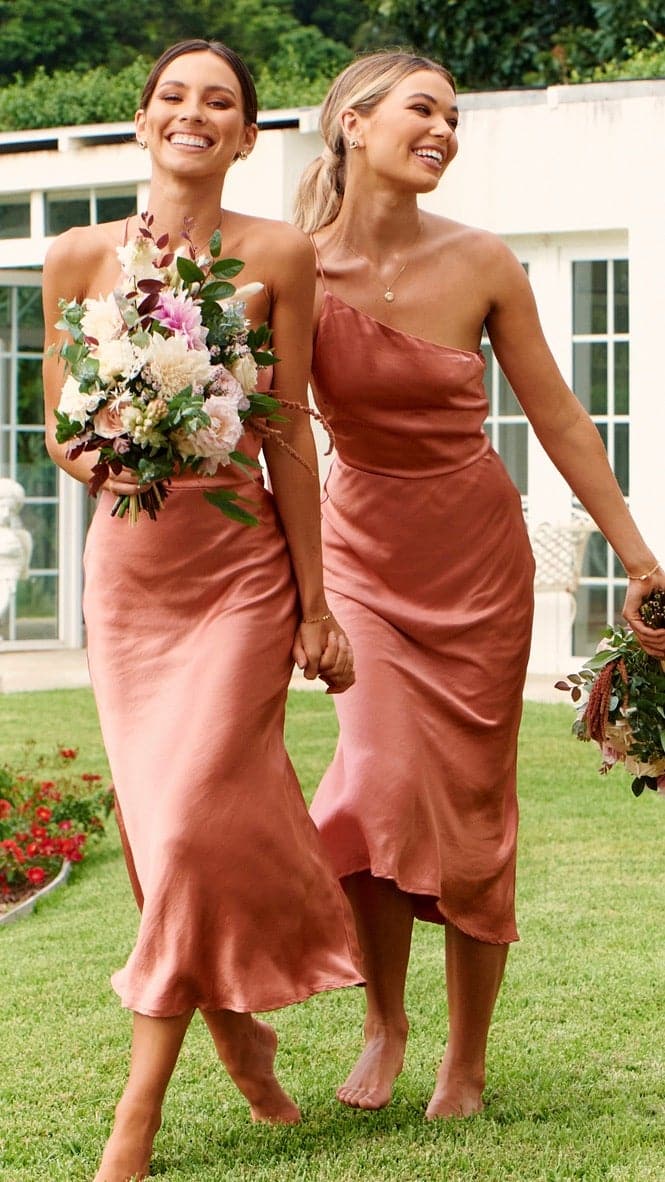 Kikodress - Kimbra Midi Dress - Coral