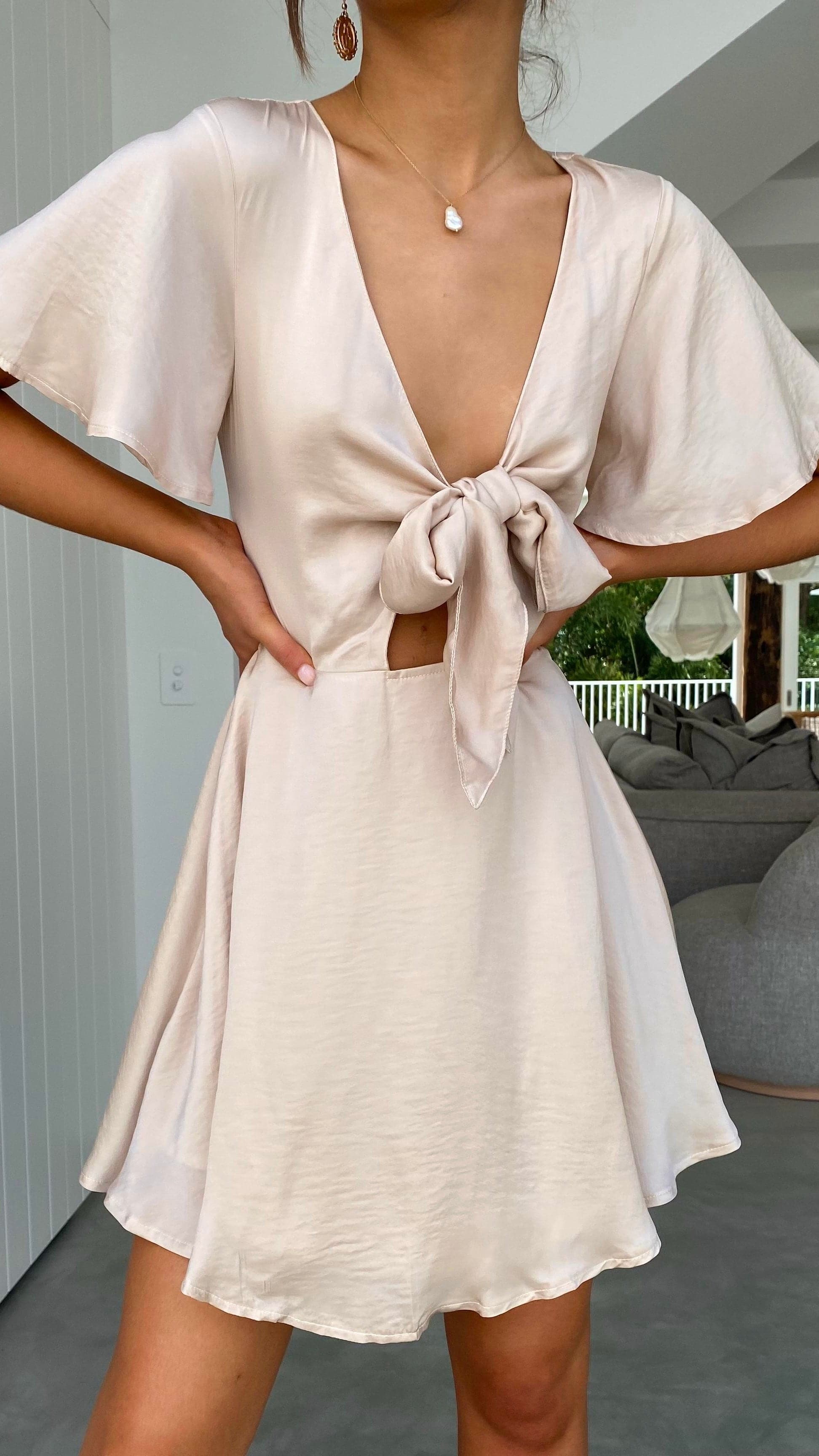 Kikodress - Luna Dress - Champagne