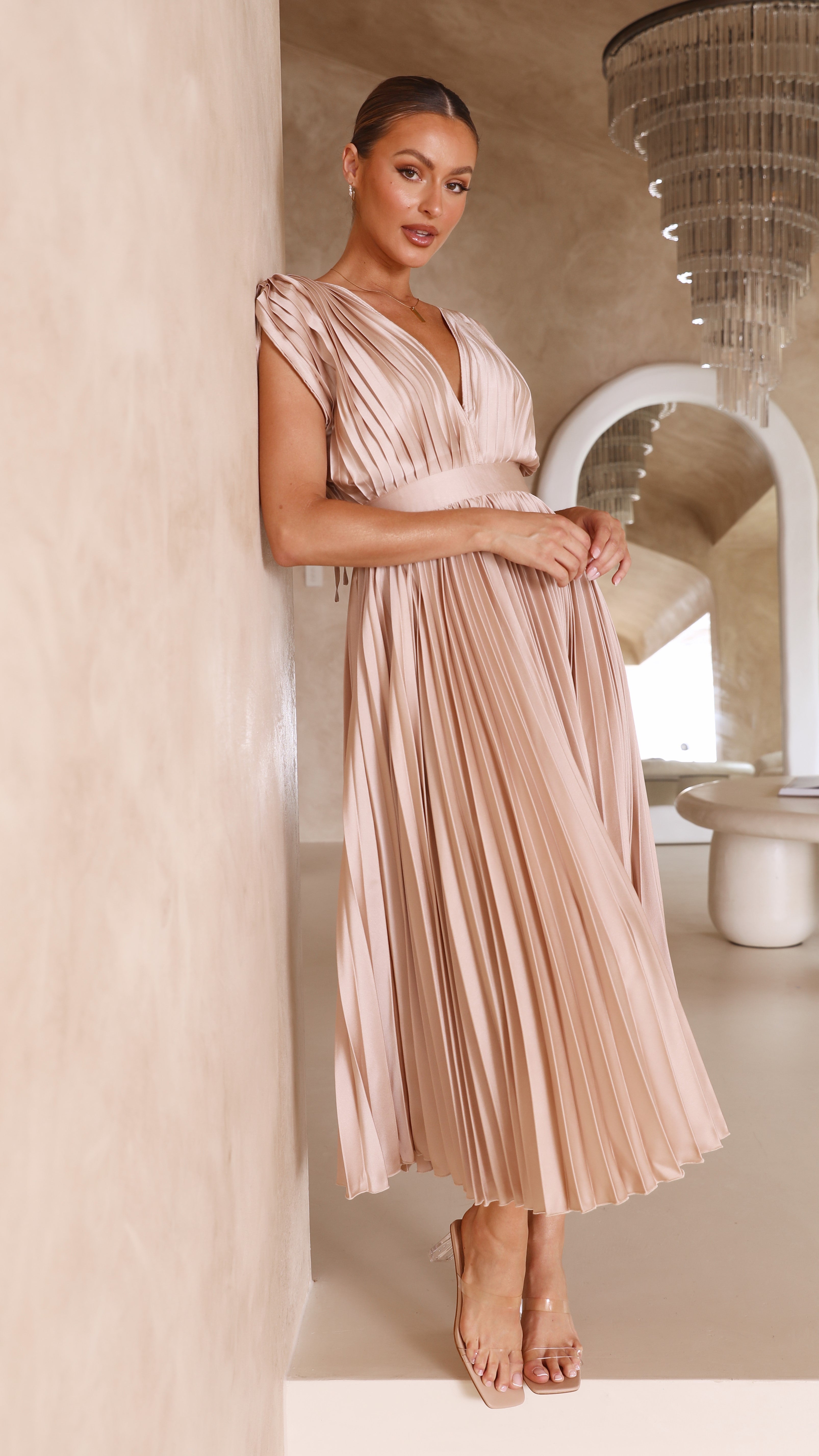Kikodress - Gina Maxi Dress - Champagne