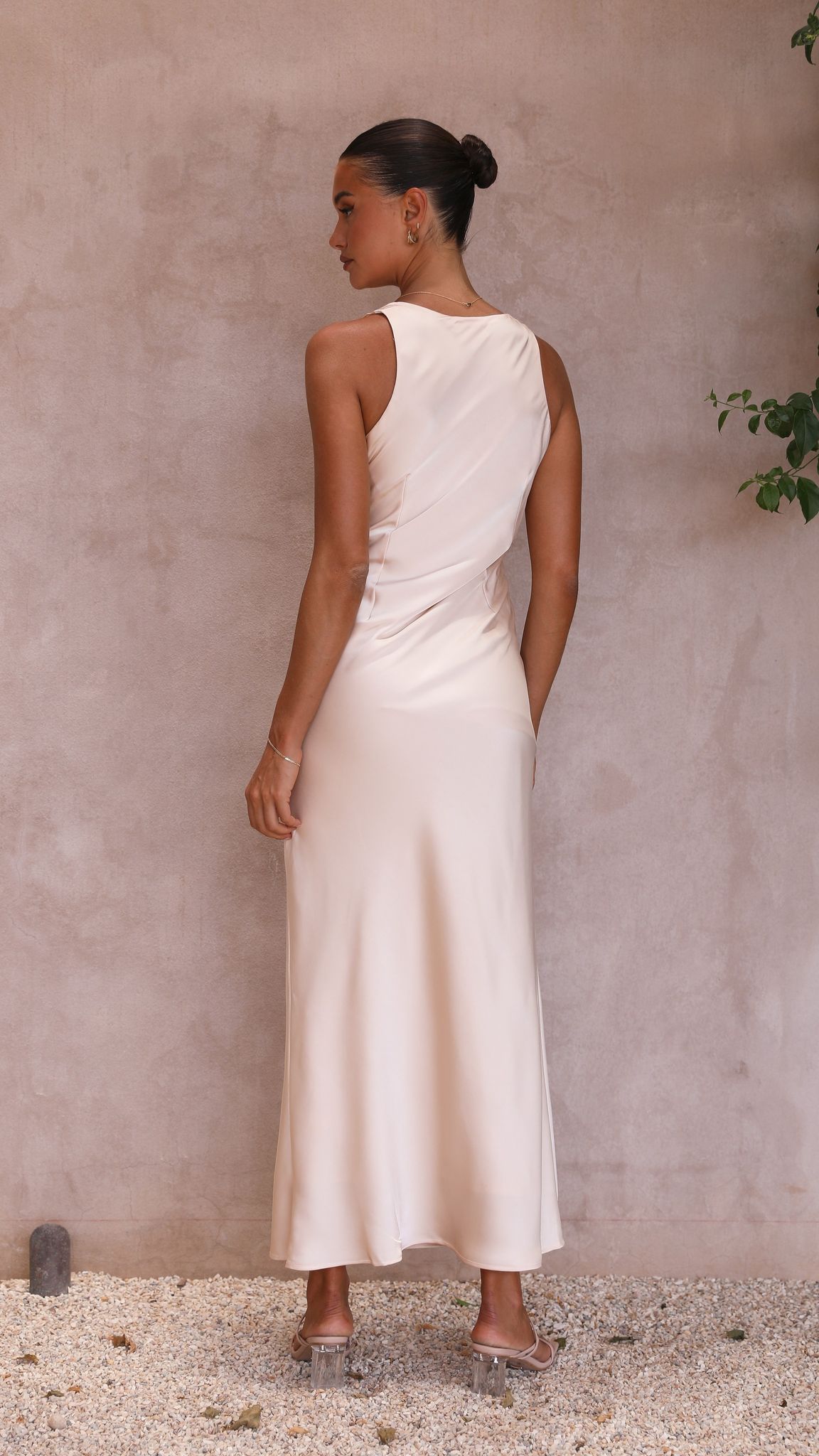 Kikodress - Amber Maxi Dress - Champagne