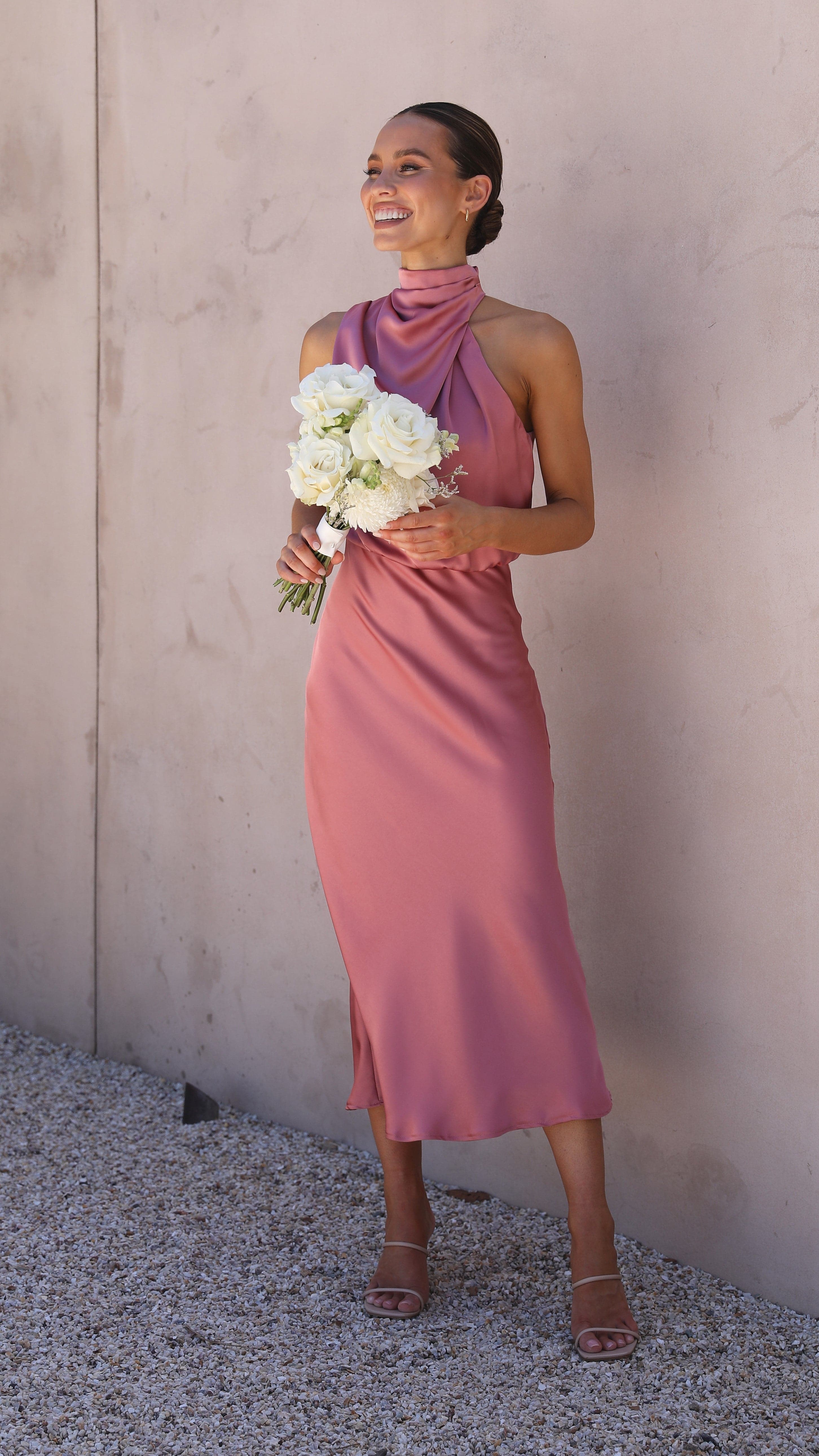 Kikodress - Esther Maxi Dress - Baked Rose