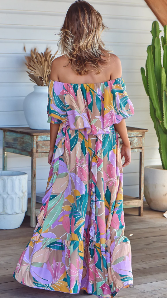 Kikodress - Georgie Maxi Dress - Matisse Print