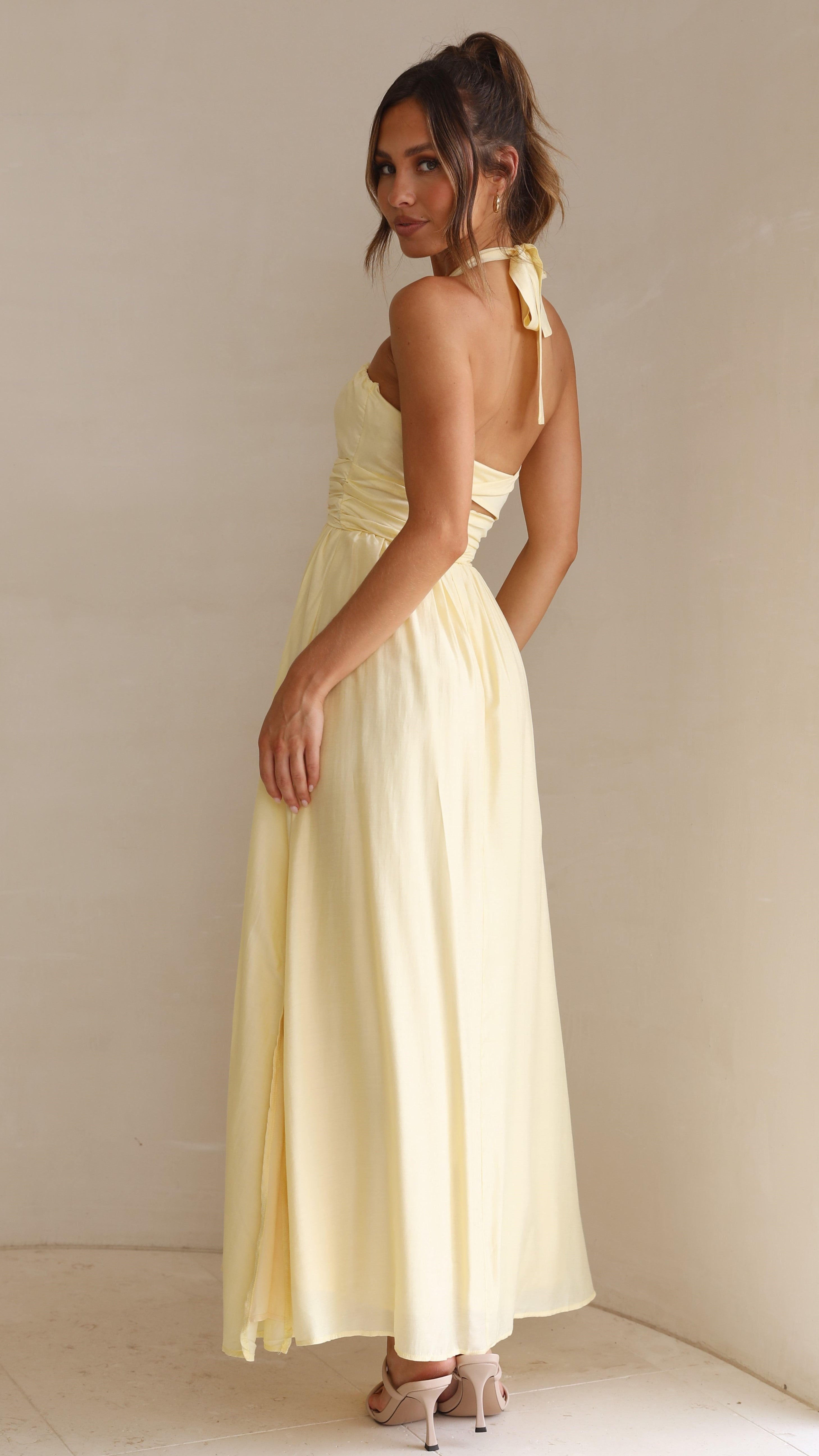 Kikodress - Cartia Maxi Dress - Yellow