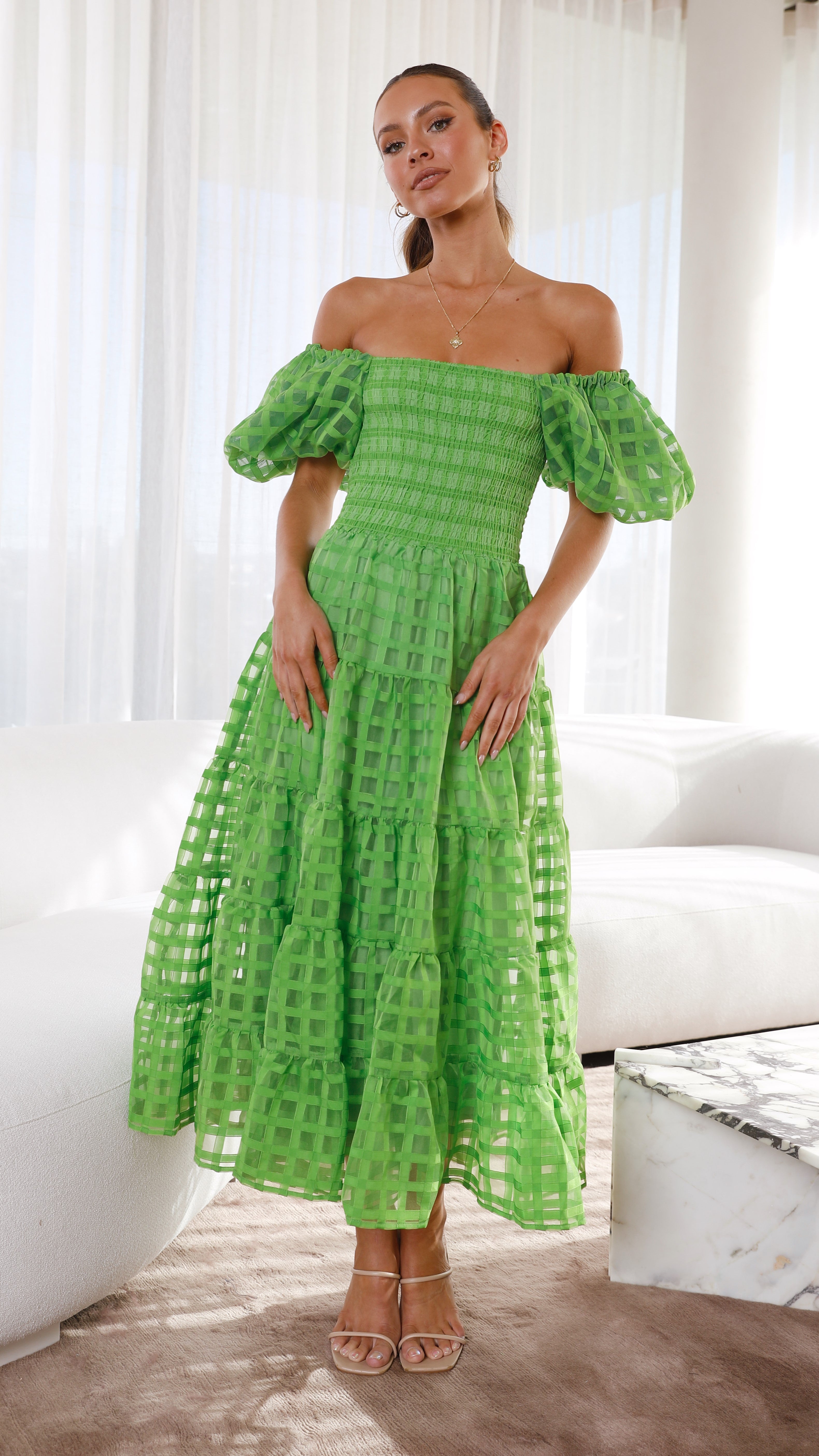 Kikodress - Deemi Maxi Dress - Green