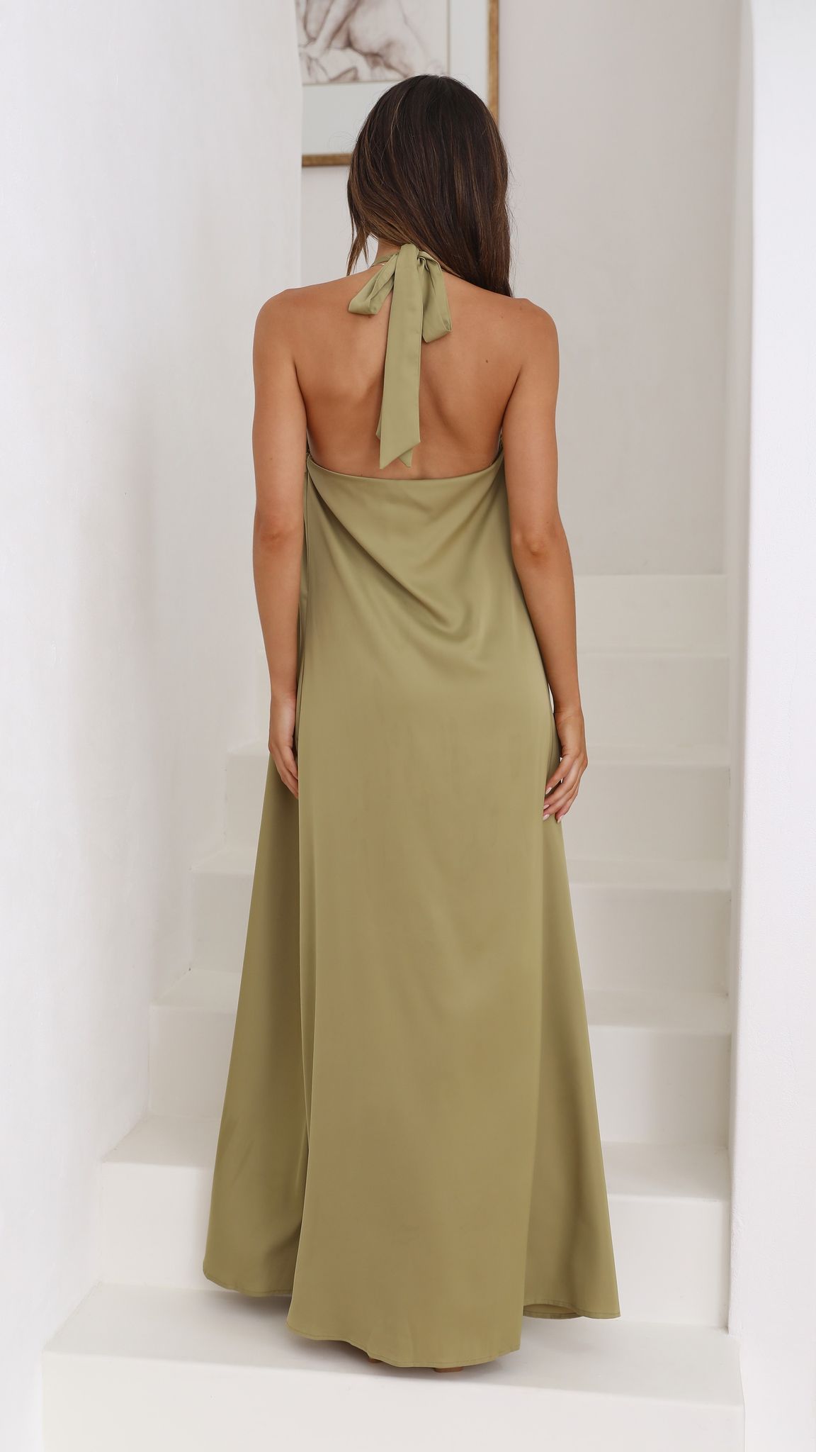 Kikodress - Monique Maxi Dress - Olive