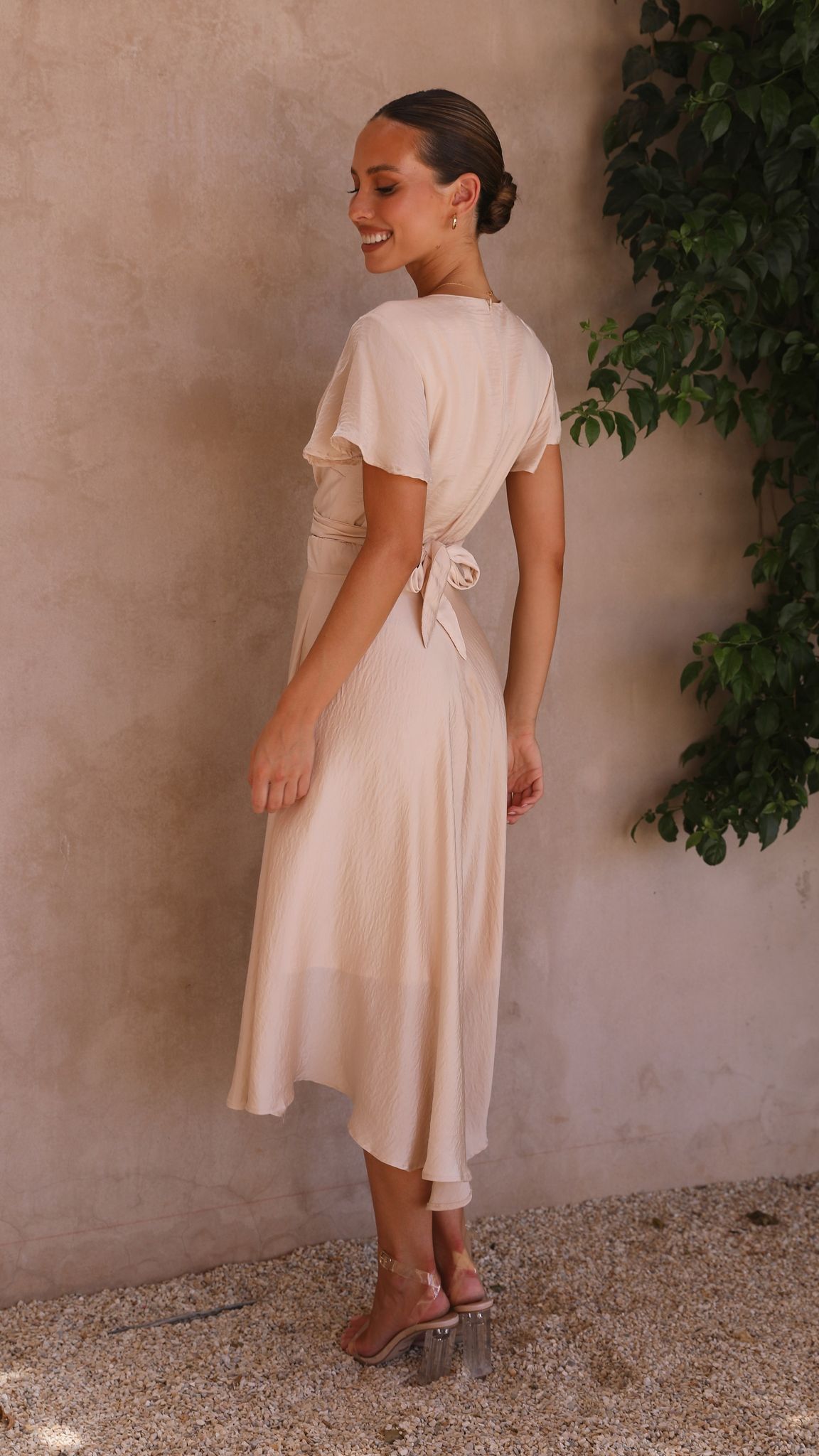 Kikodress - Sunny Daze Dress - Champagne