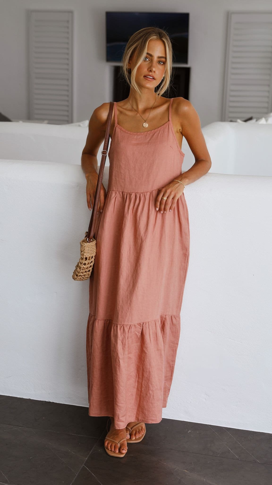 Kikodress - Nico Maxi Dress - Terracotta