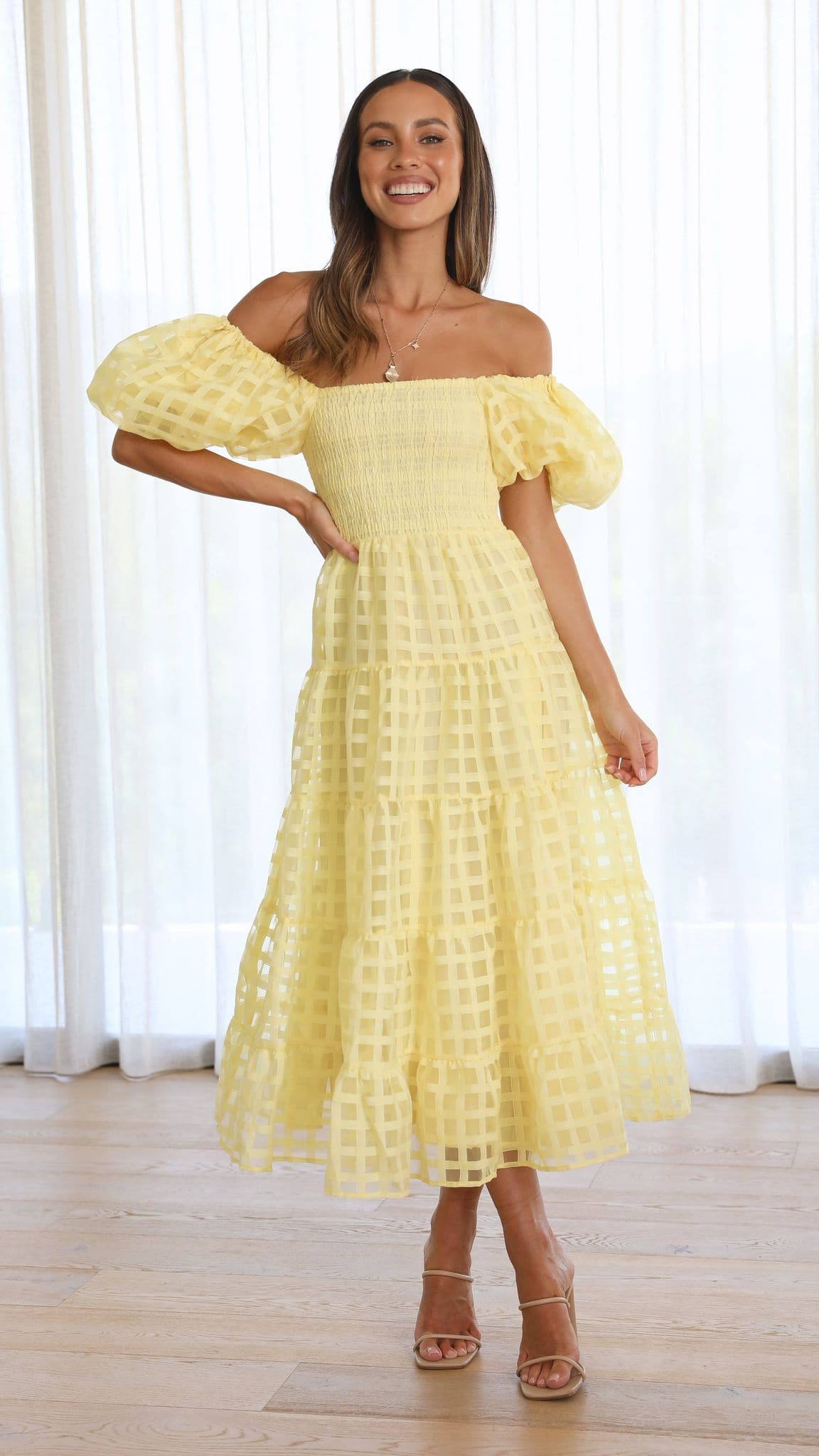 Kikodress - Deemi Maxi Dress - Yellow