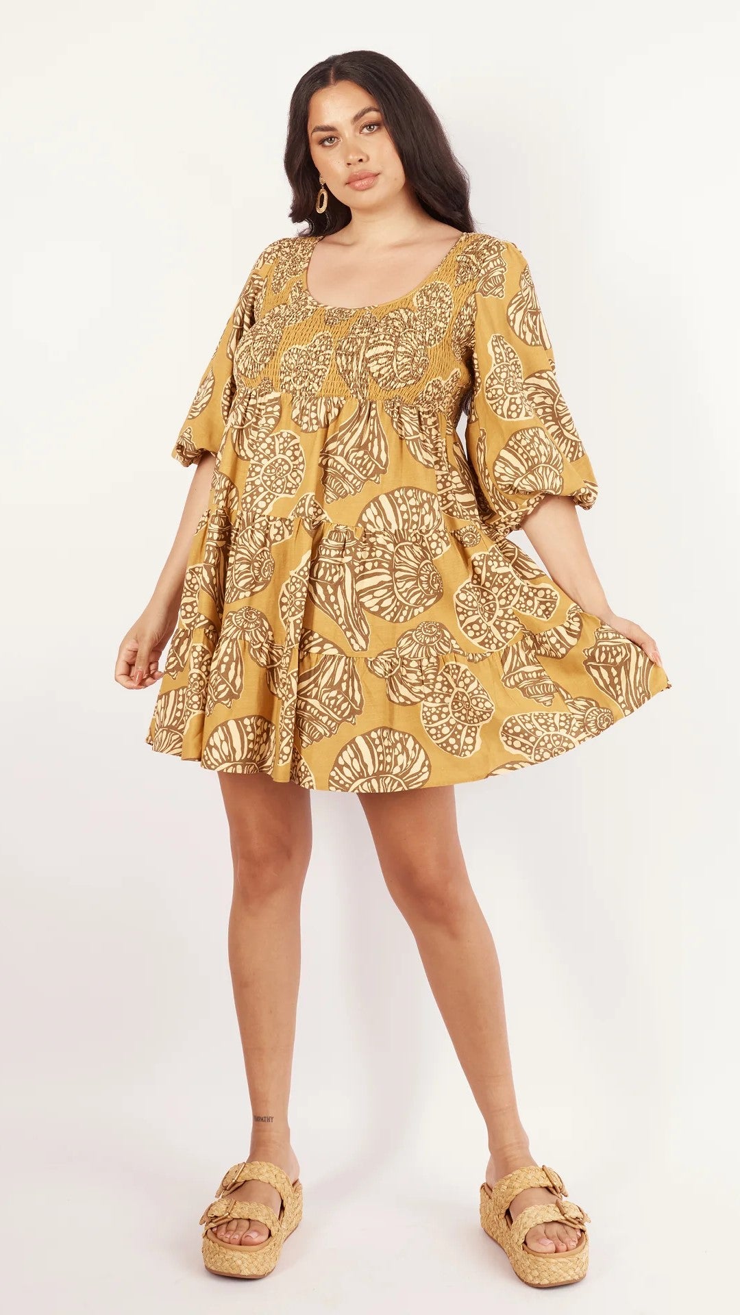 Kikodress - Imogen Mini Dress - Sea Change Print