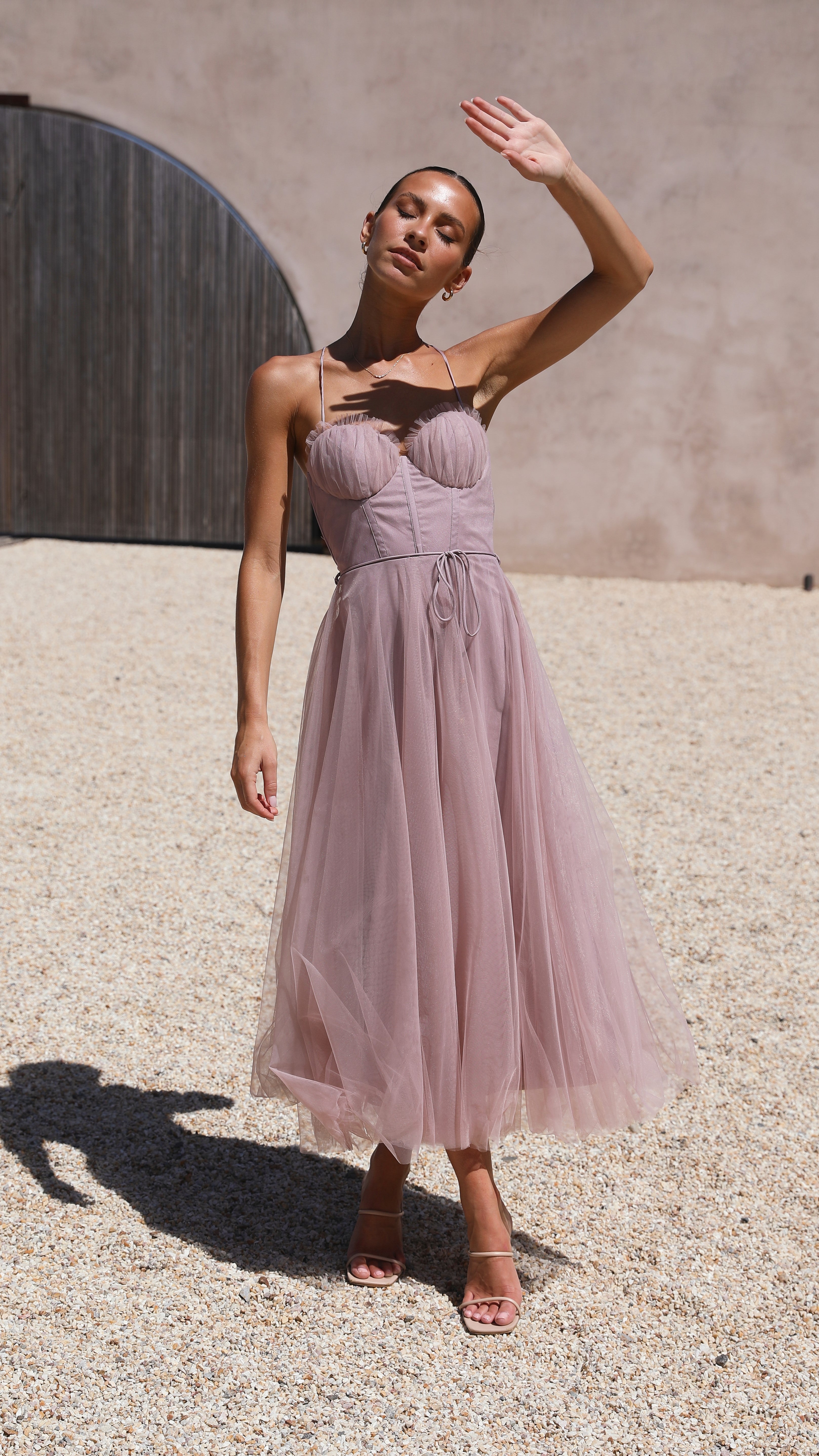 Kikodress - Diana Midi Dress - Pink