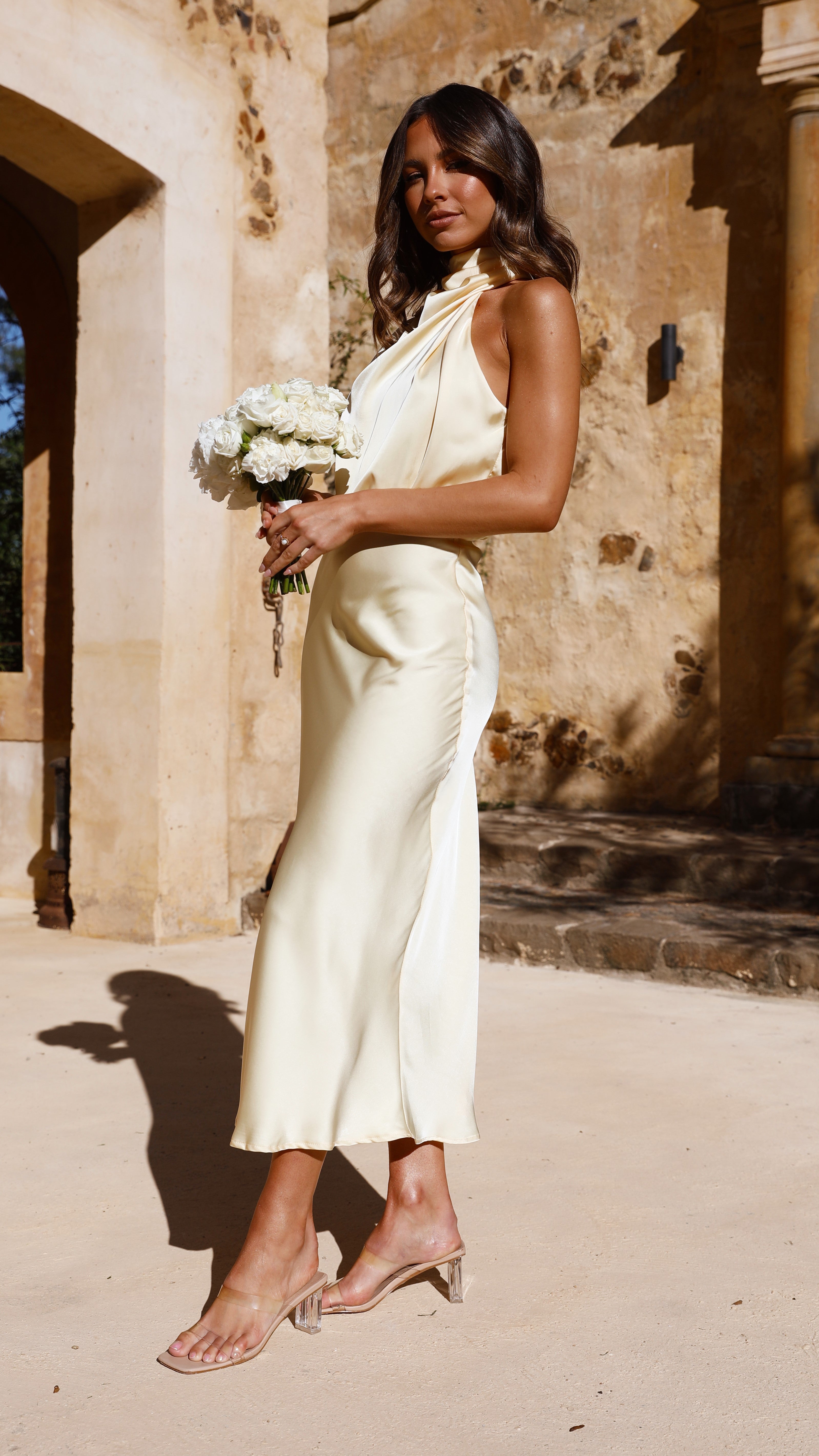 Kikodress - Esther Maxi Dress - Yellow