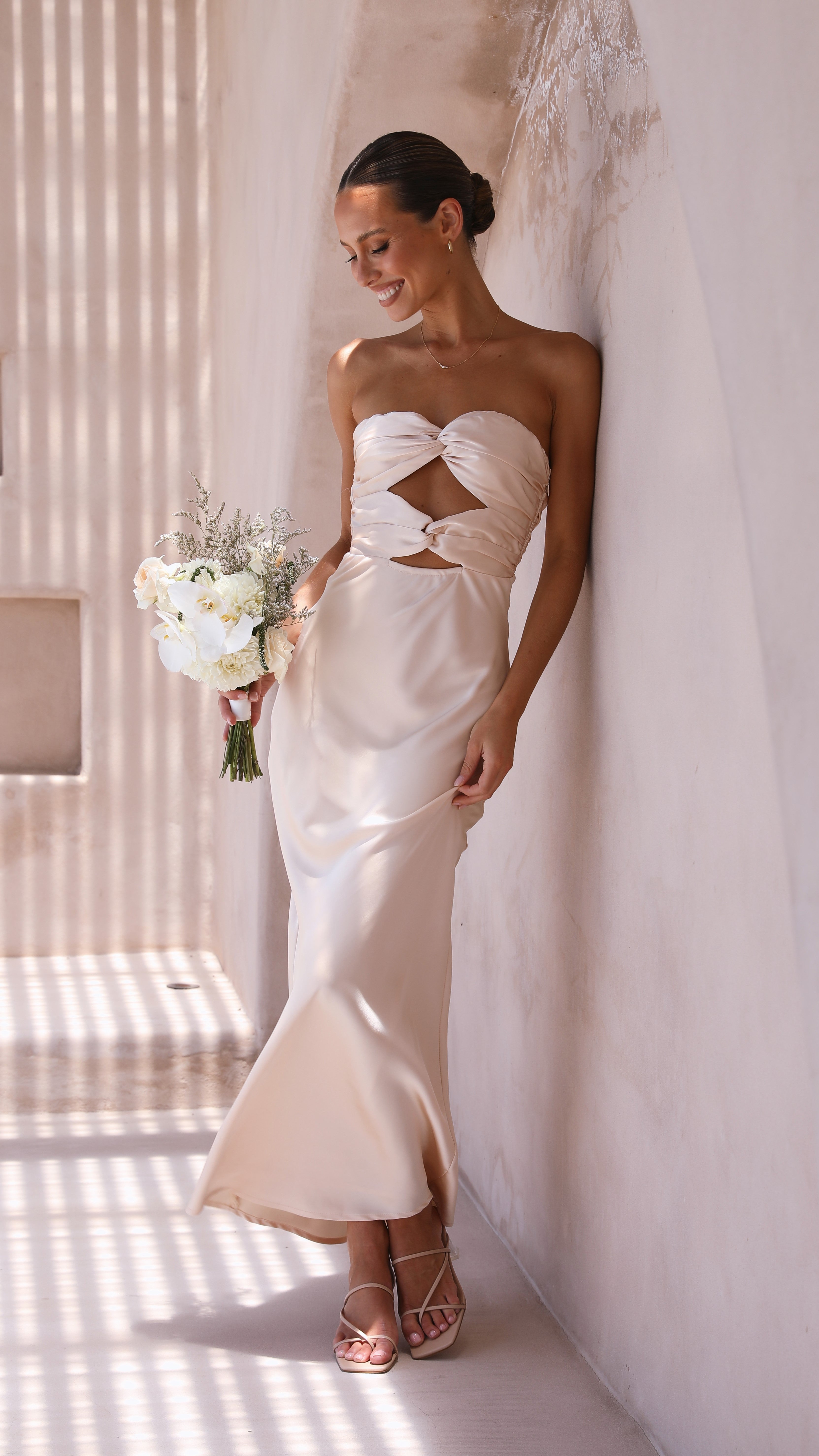 Kikodress - Izy Maxi Dress - Champagne