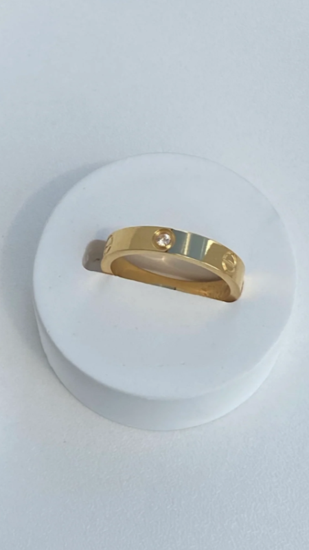 Kikodress - Essential Band Ring - Gold