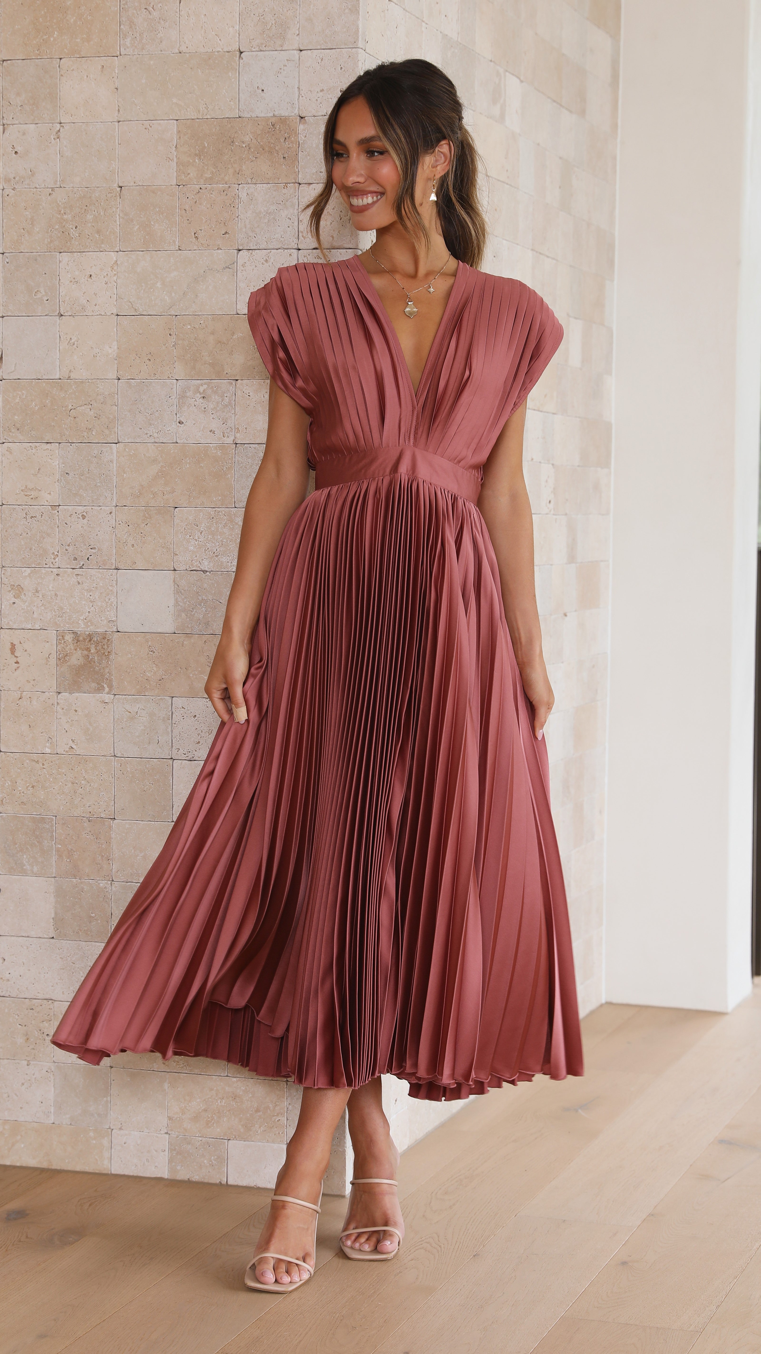 Kikodress - Gina Maxi Dress - Chocolate