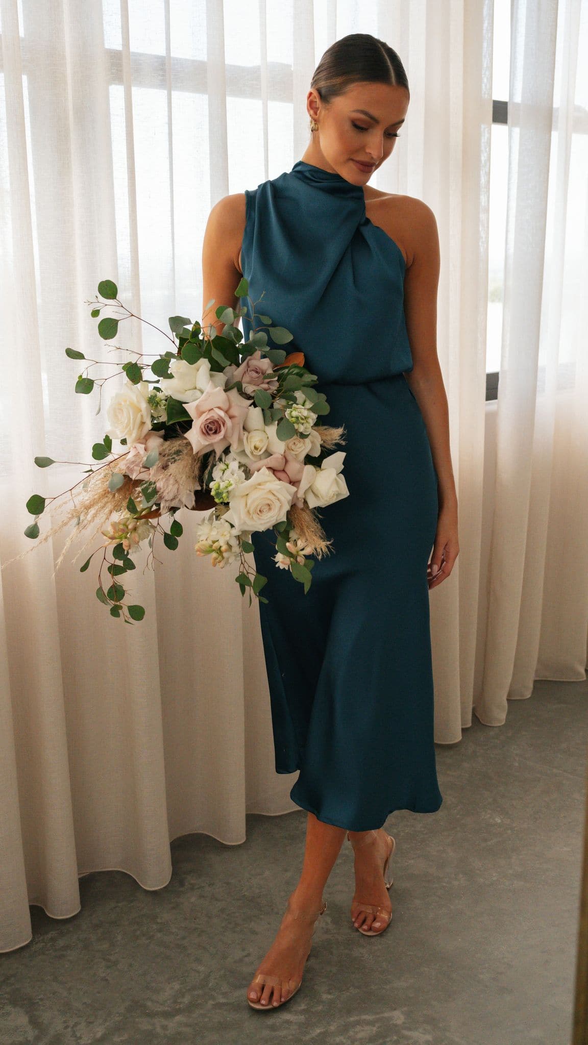 Kikodress - Esther Maxi Dress - Teal
