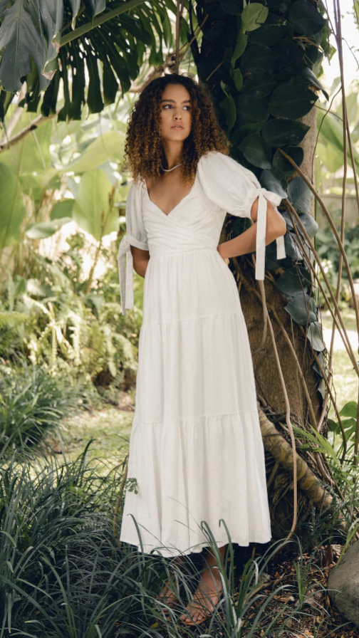 Kikodress - Tinsley Maxi Dress - White