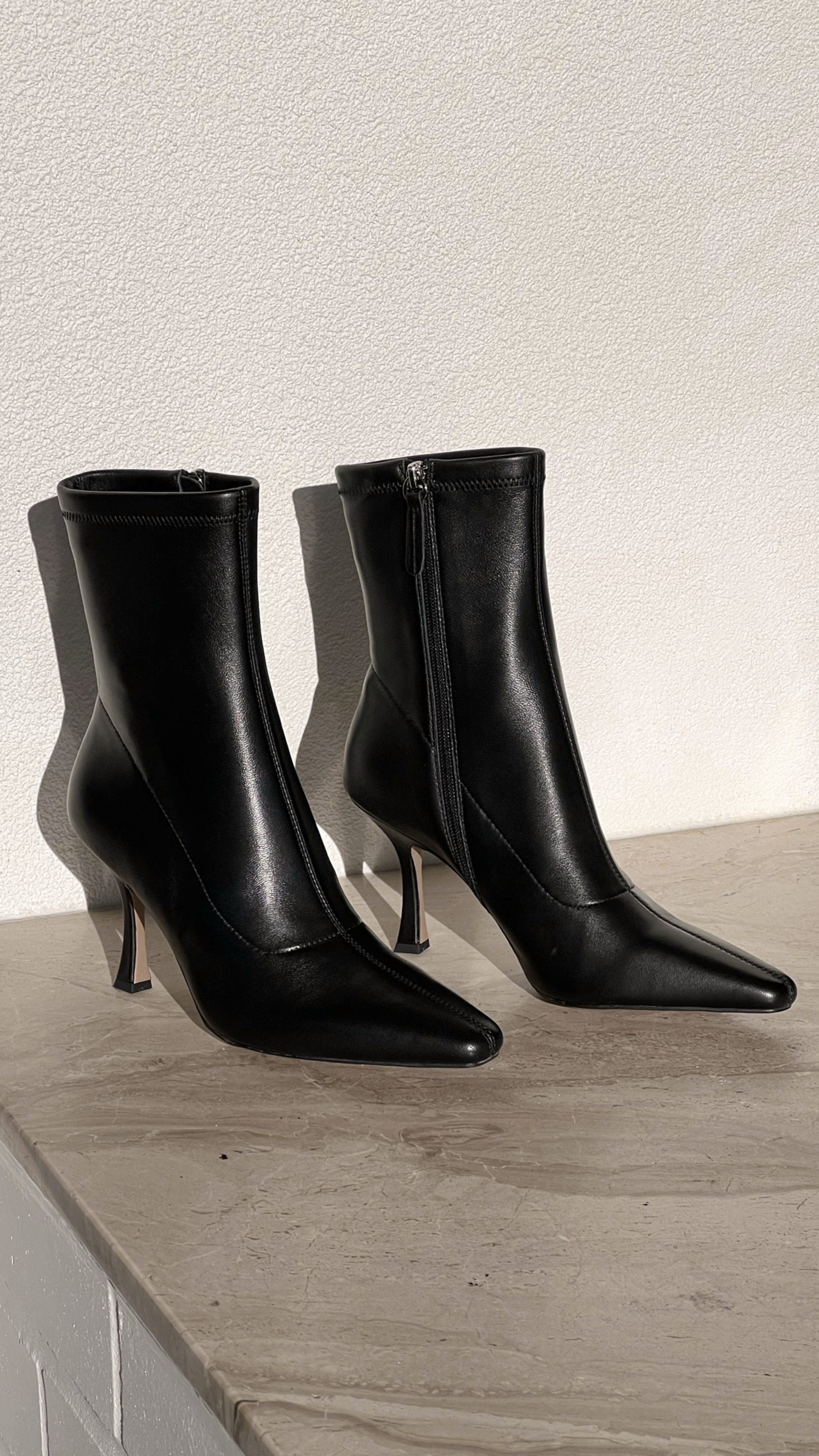 Kikodress - Alias Mae Carmen Boot - Black Soft Leather