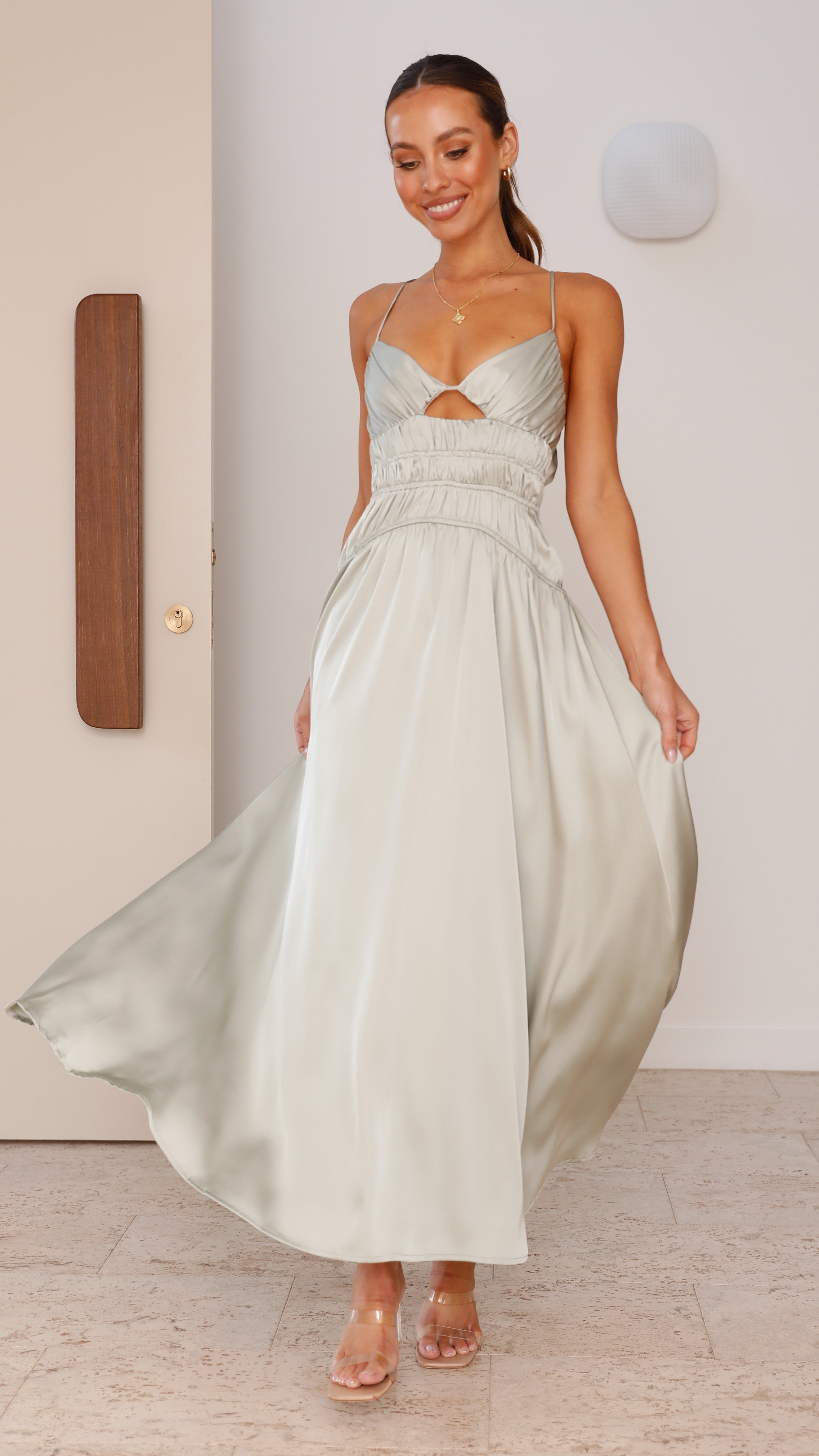 Kikodress - Elle Maxi Dress - Olive